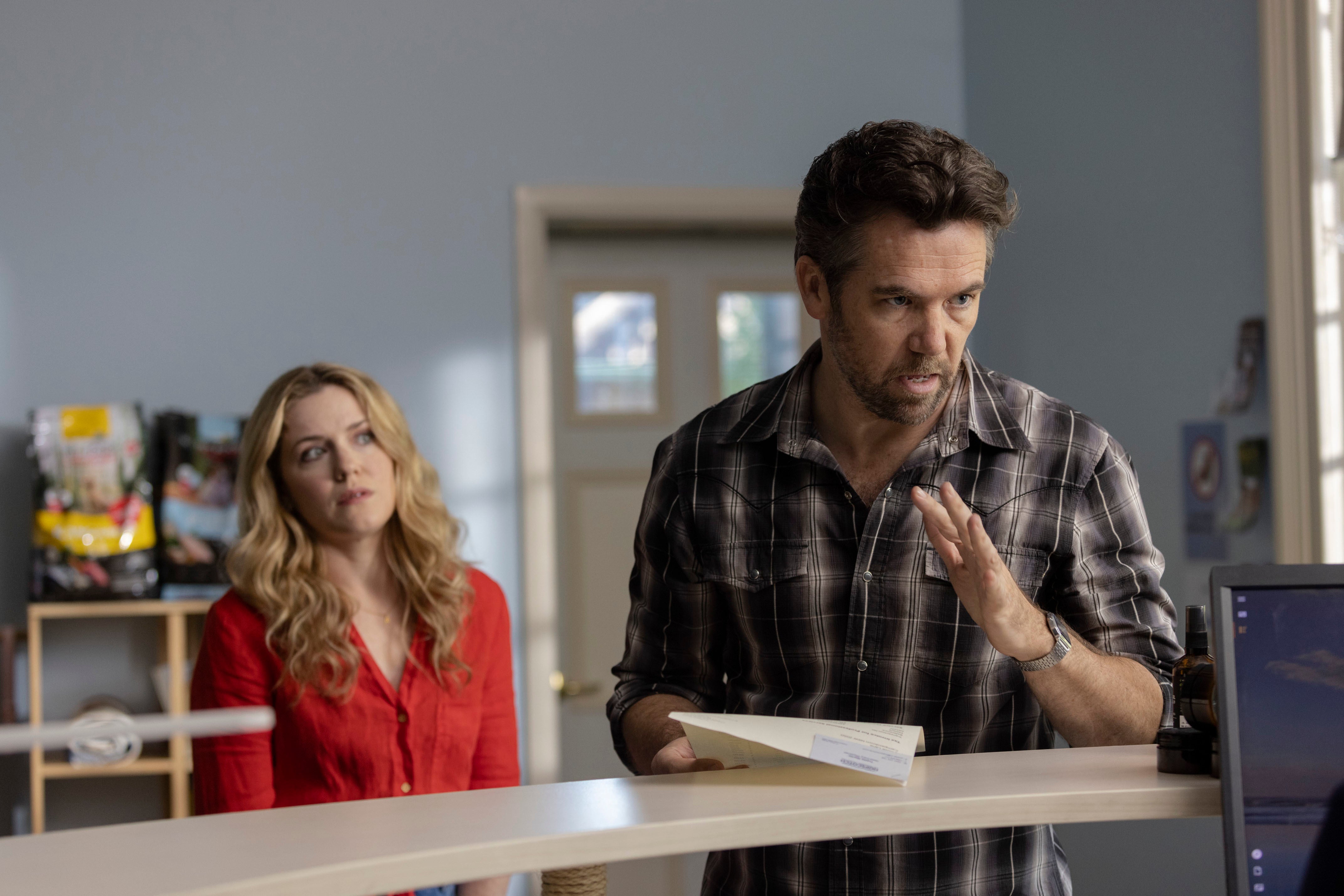 Real-life couple Harriet Dyer and Patrick Brammall in romcom ‘Colin from Accounts’