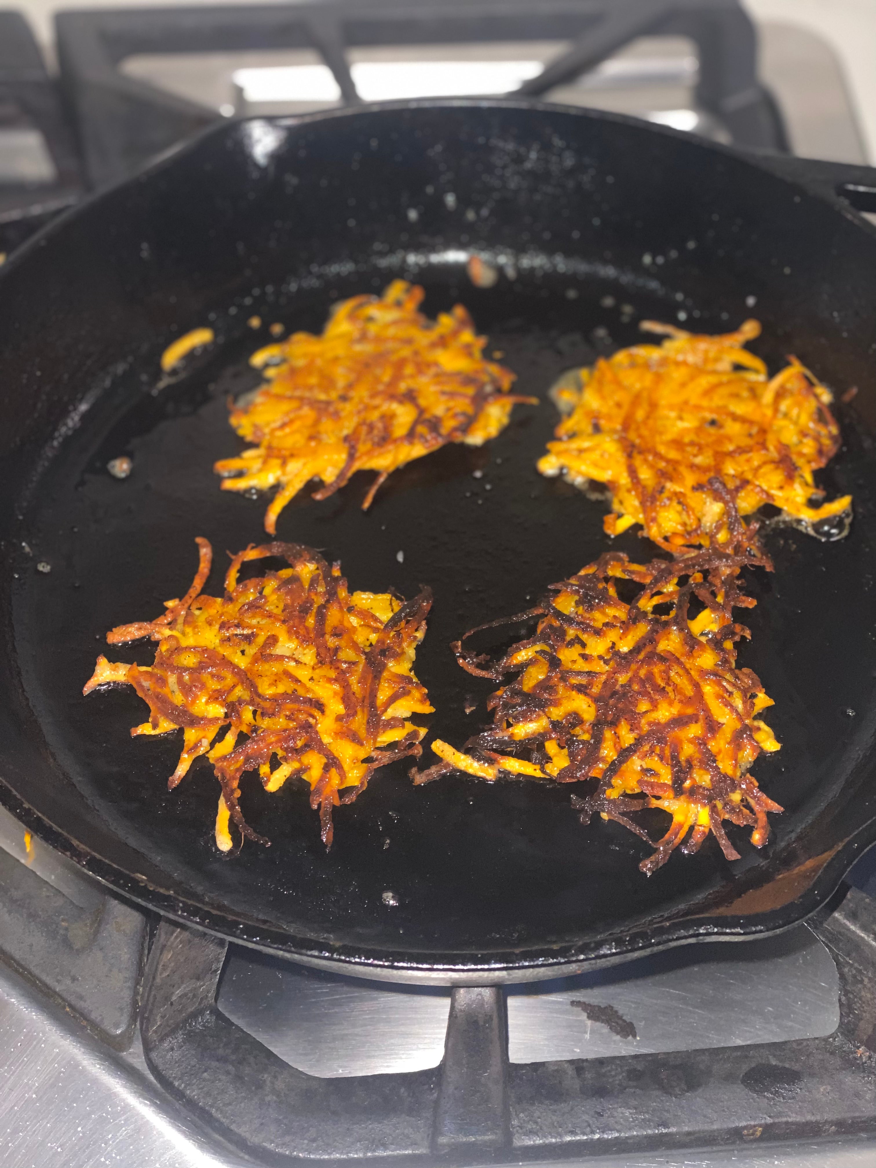 Food Hanukkah Sweet Potato Latkes