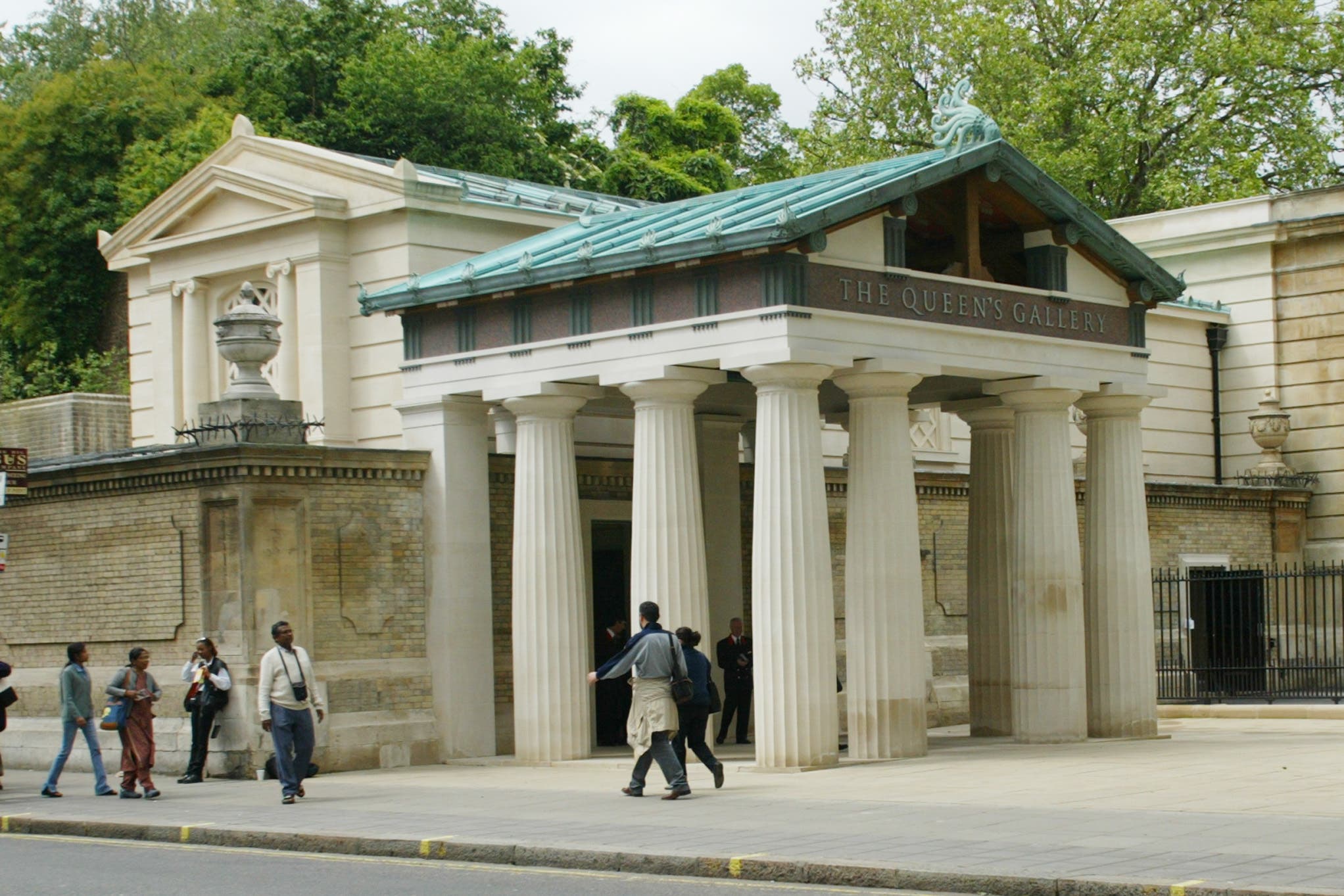 The entrance to The Queen’s Gallery at Buckingham Palace (Archive/PA)