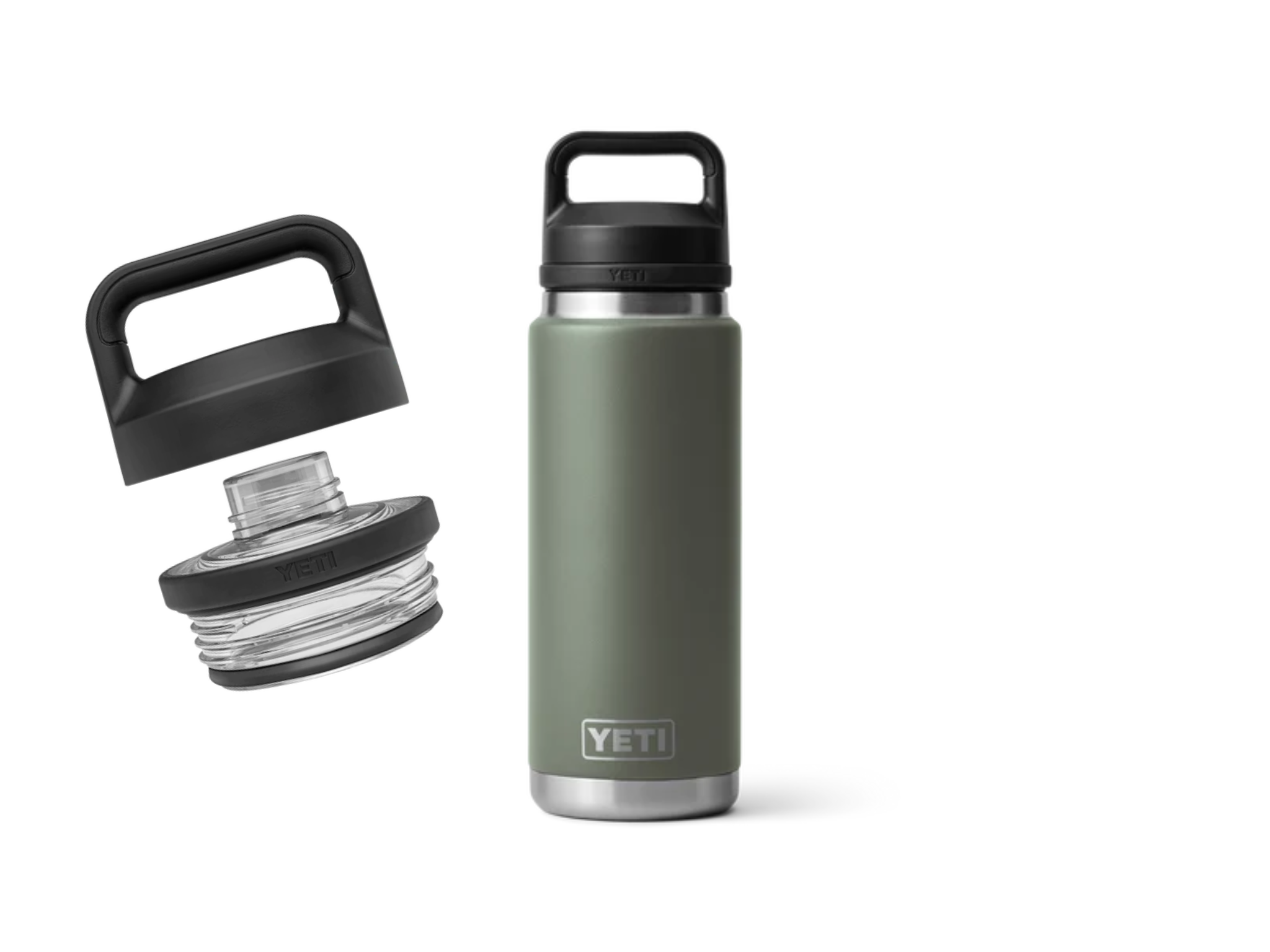 YETI bottle with chug cap