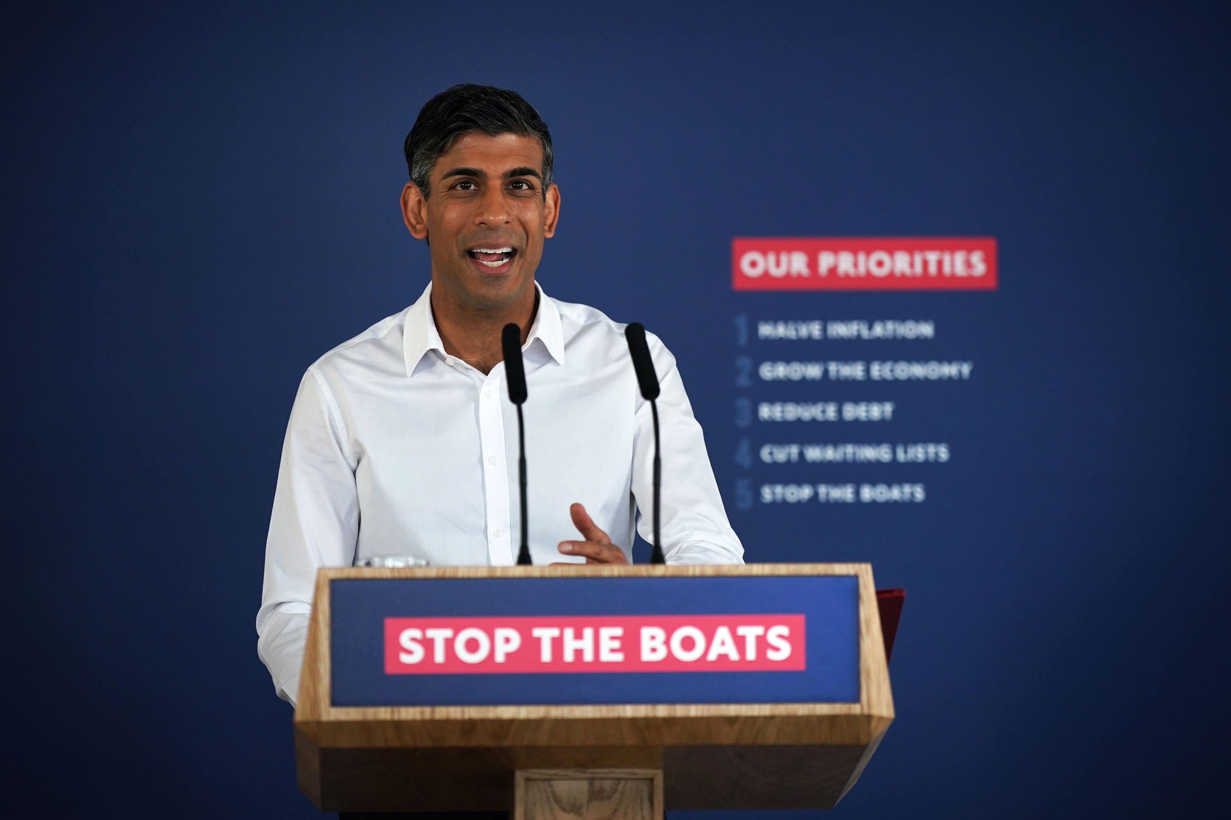 Rishi Sunak is under pressure to cut both legal and illegal migration