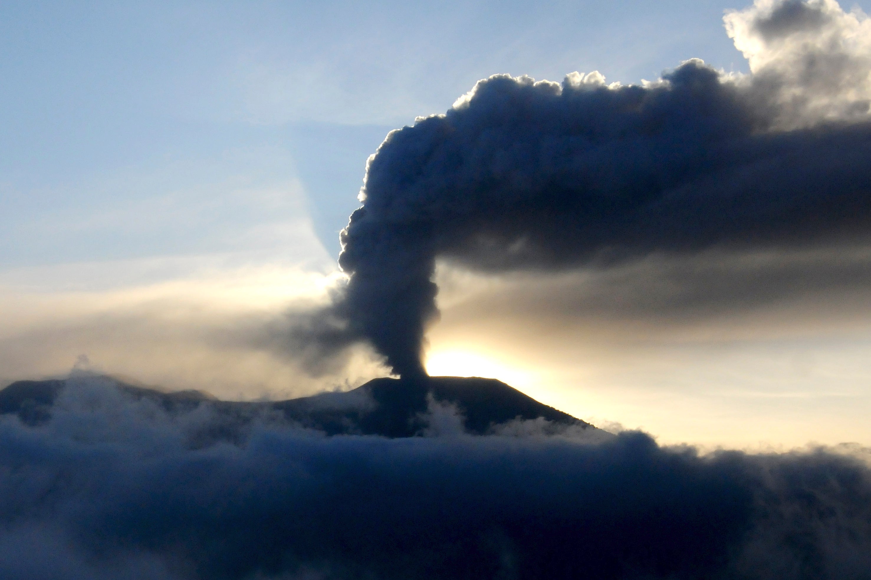 Indonesia Volcano Eruption
