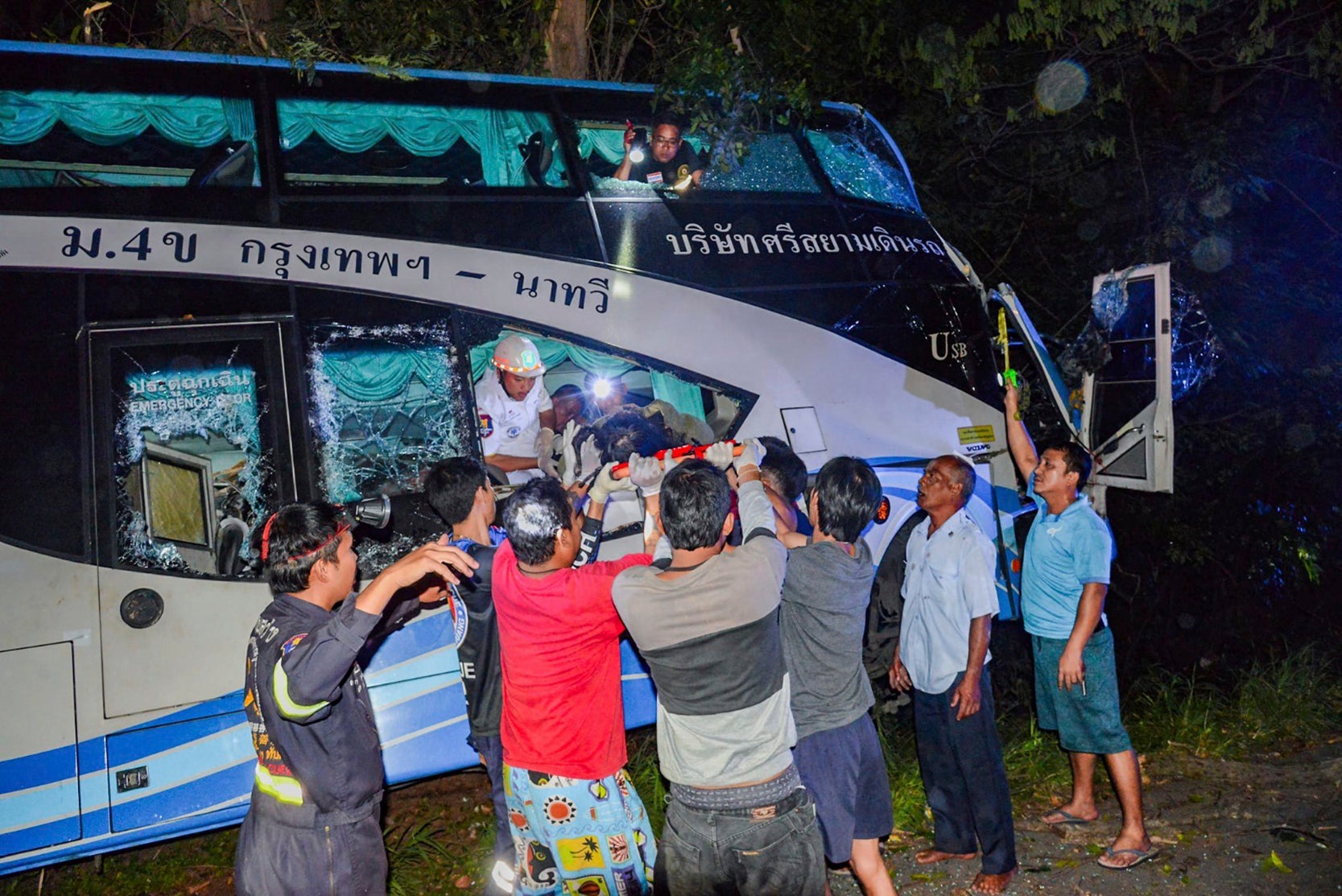 Thailand Bus Crash