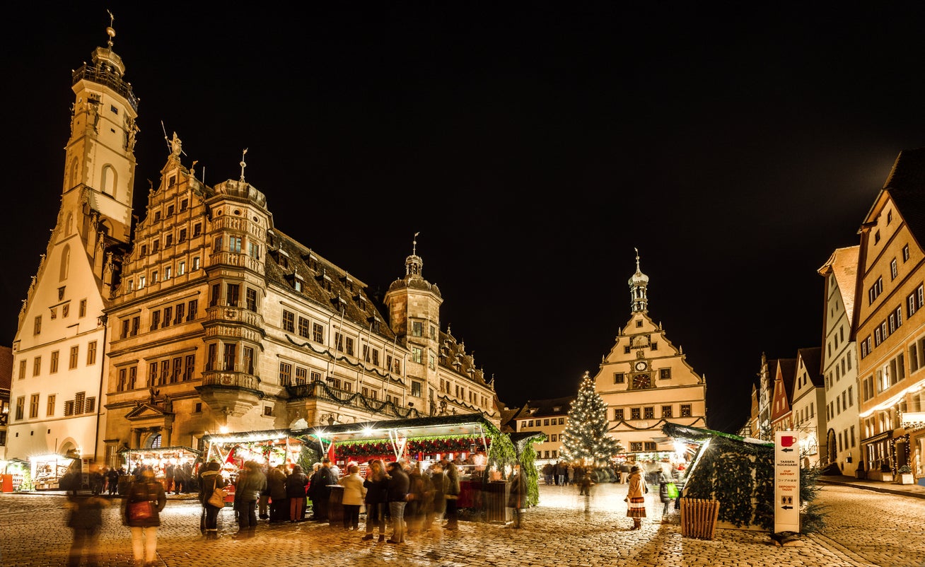 Rothenburg is officially known as Rothenburg ob der Tauber