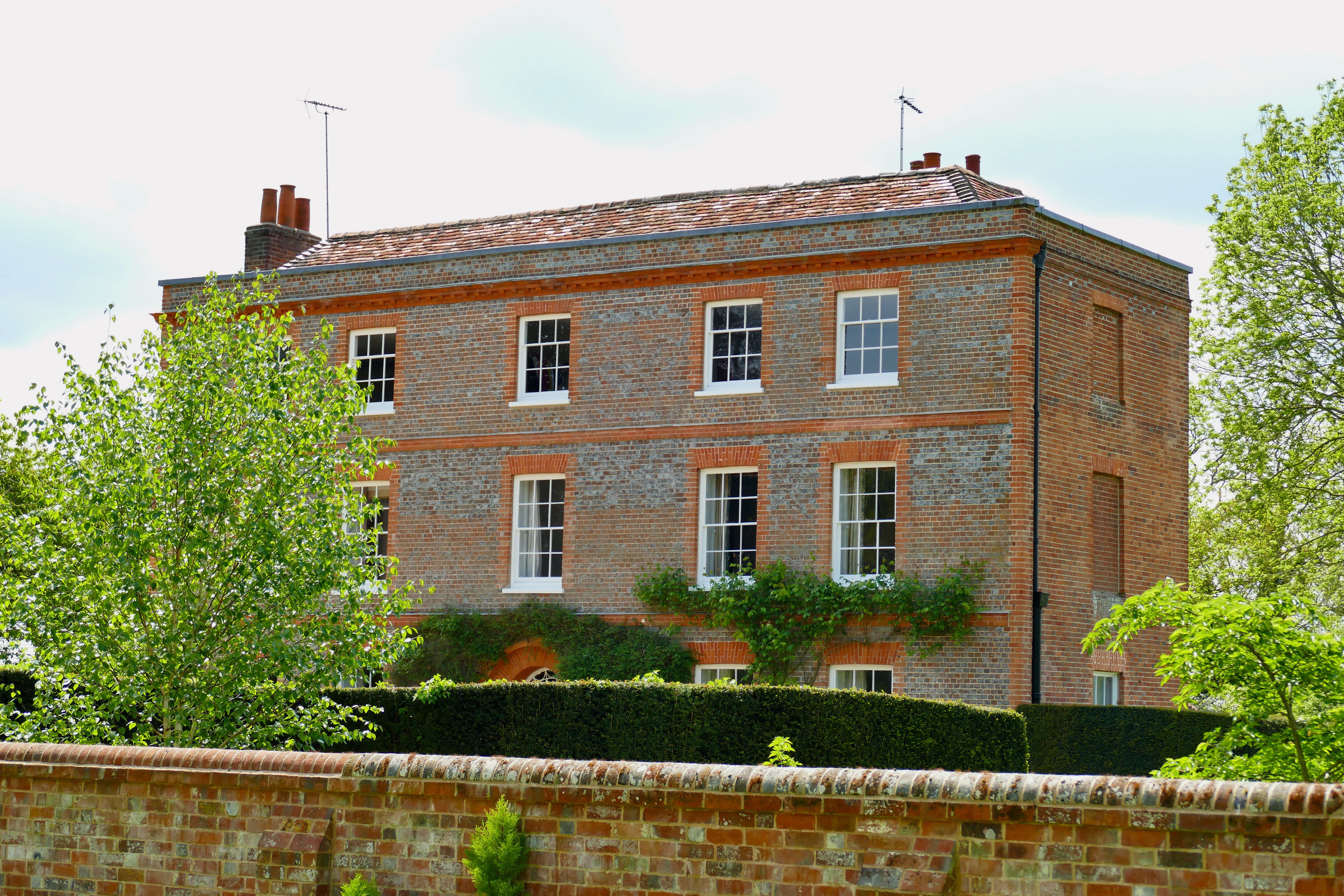 Brightwell Manor, the Johnsons’ new grade II-listed house in Oxfordshire