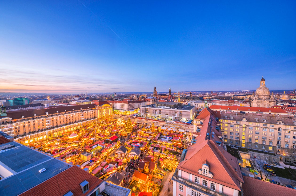 The Striezelmarkt was founded in 1434