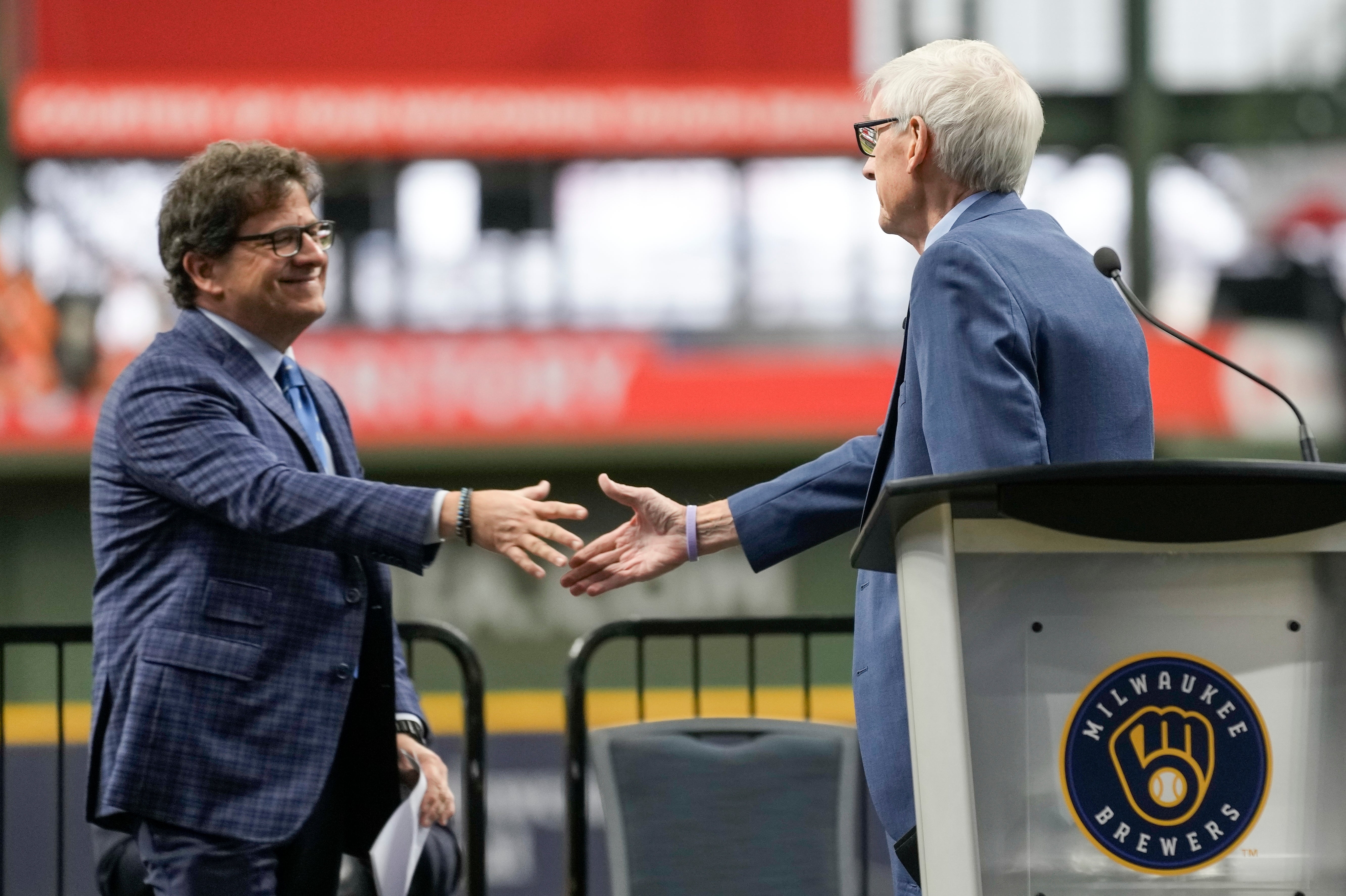 Brewers Stadium Repairs Baseball