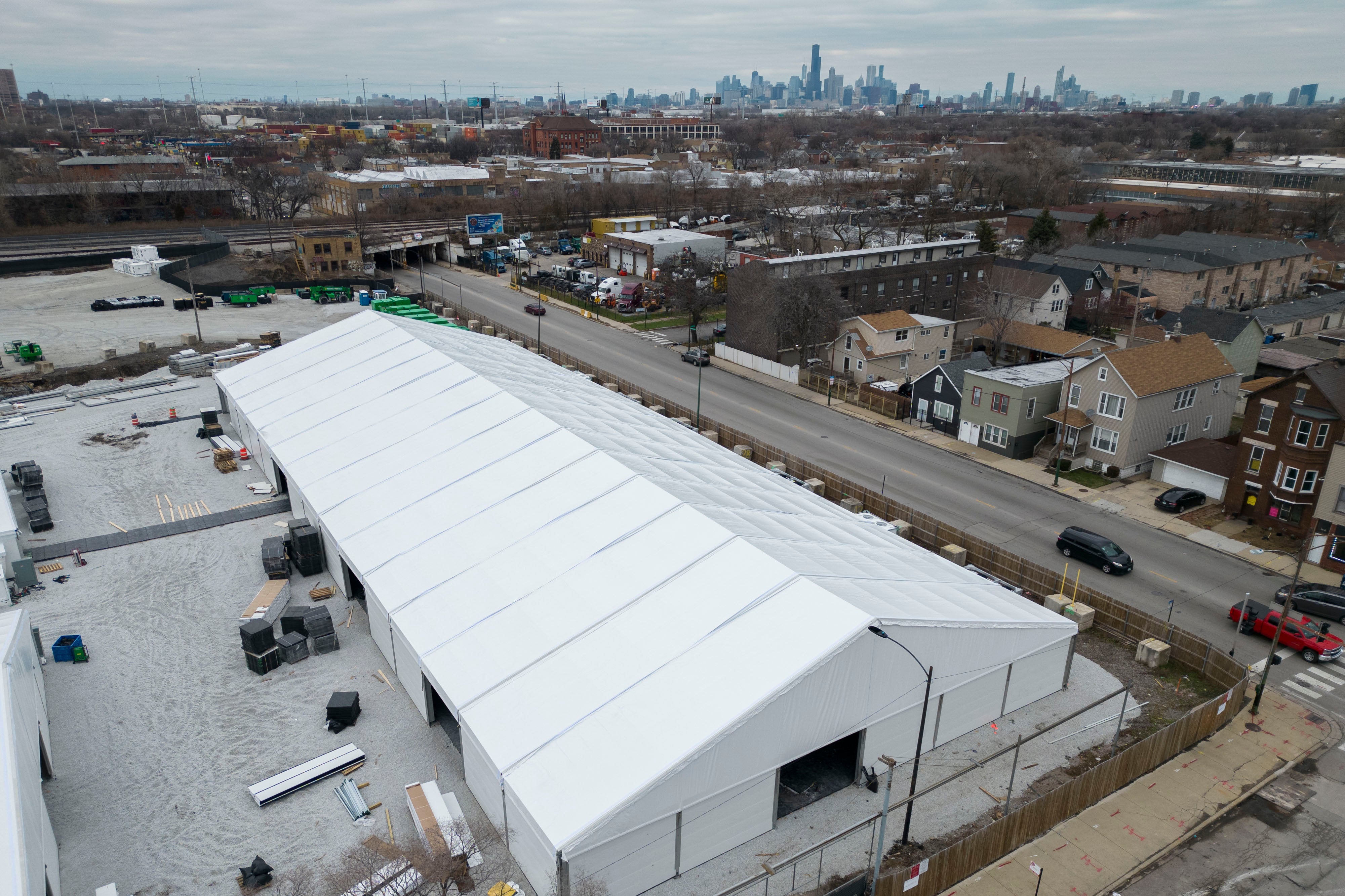 Migrants Winter Shelter Chicago