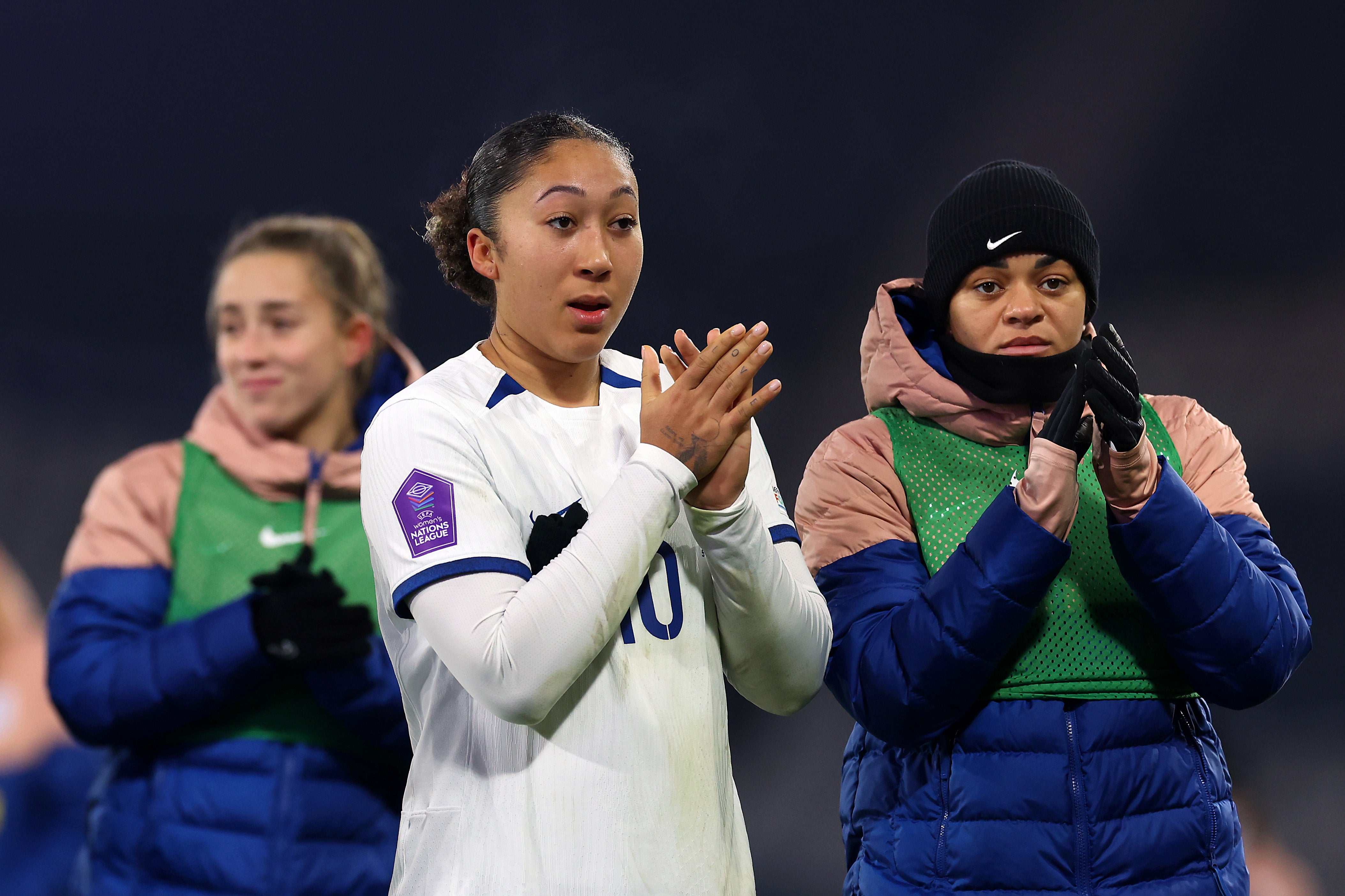 Lauren James scored twice in England’s 6-0 win