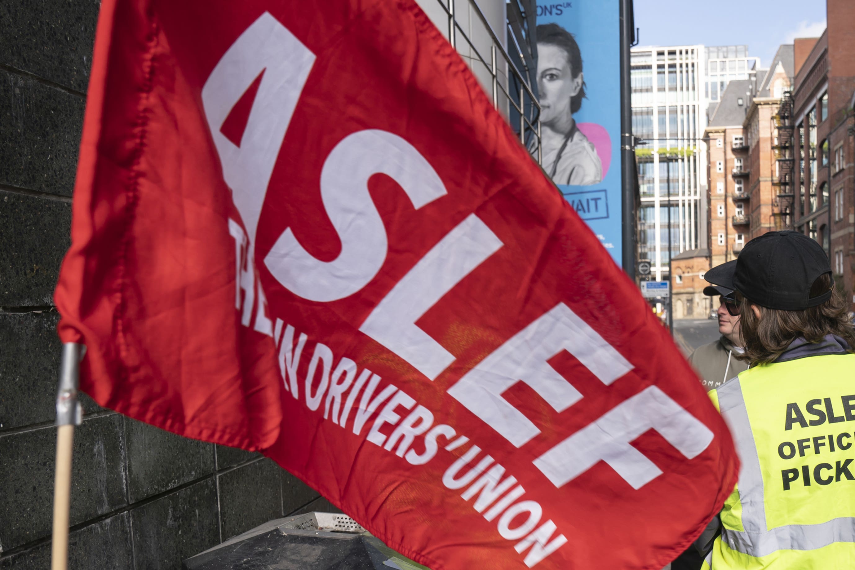 Strikes by train drivers are causing major disruption in parts of England (Danny Lawson/PA)