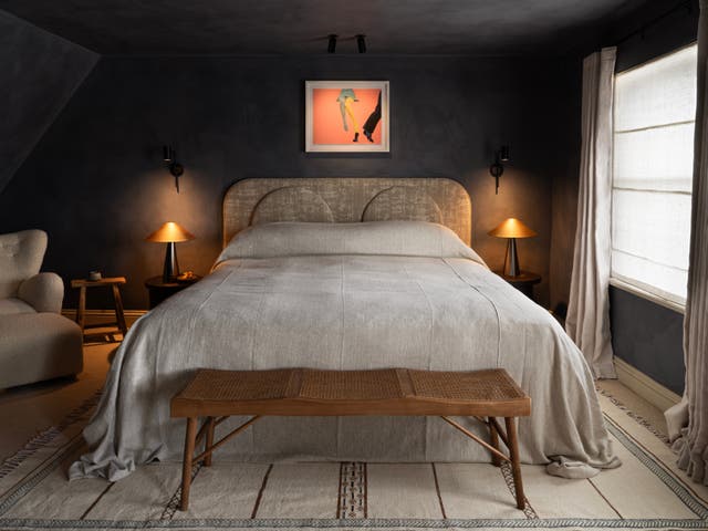 <p>Bull’s bedrooms channel an aesthetic that’s more modern-luxe than stuffily traditional</p>