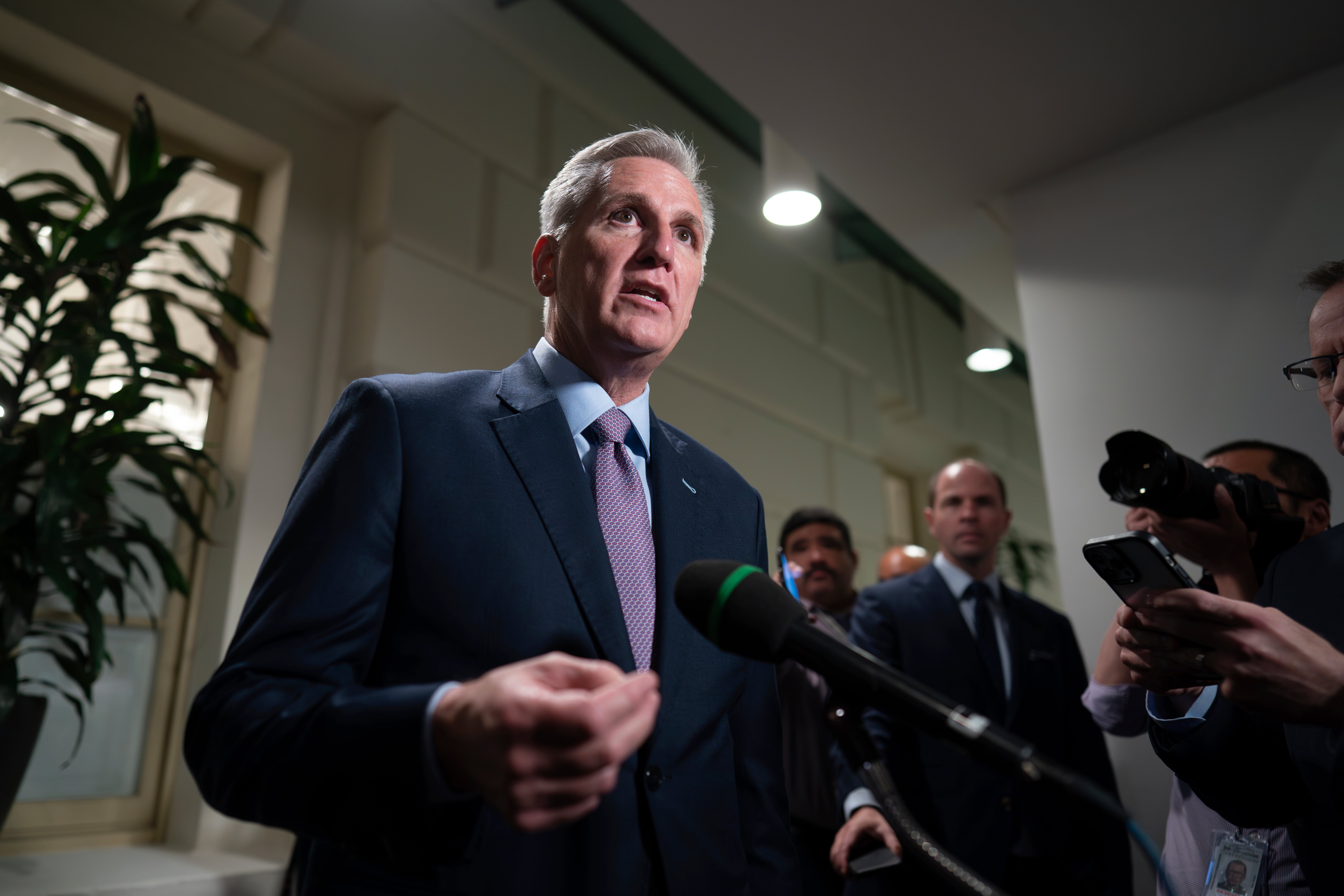 Former Speaker of the House, Kevin McCarthy, was attacked by Trump on Sunday over his 2023 debt extension deal