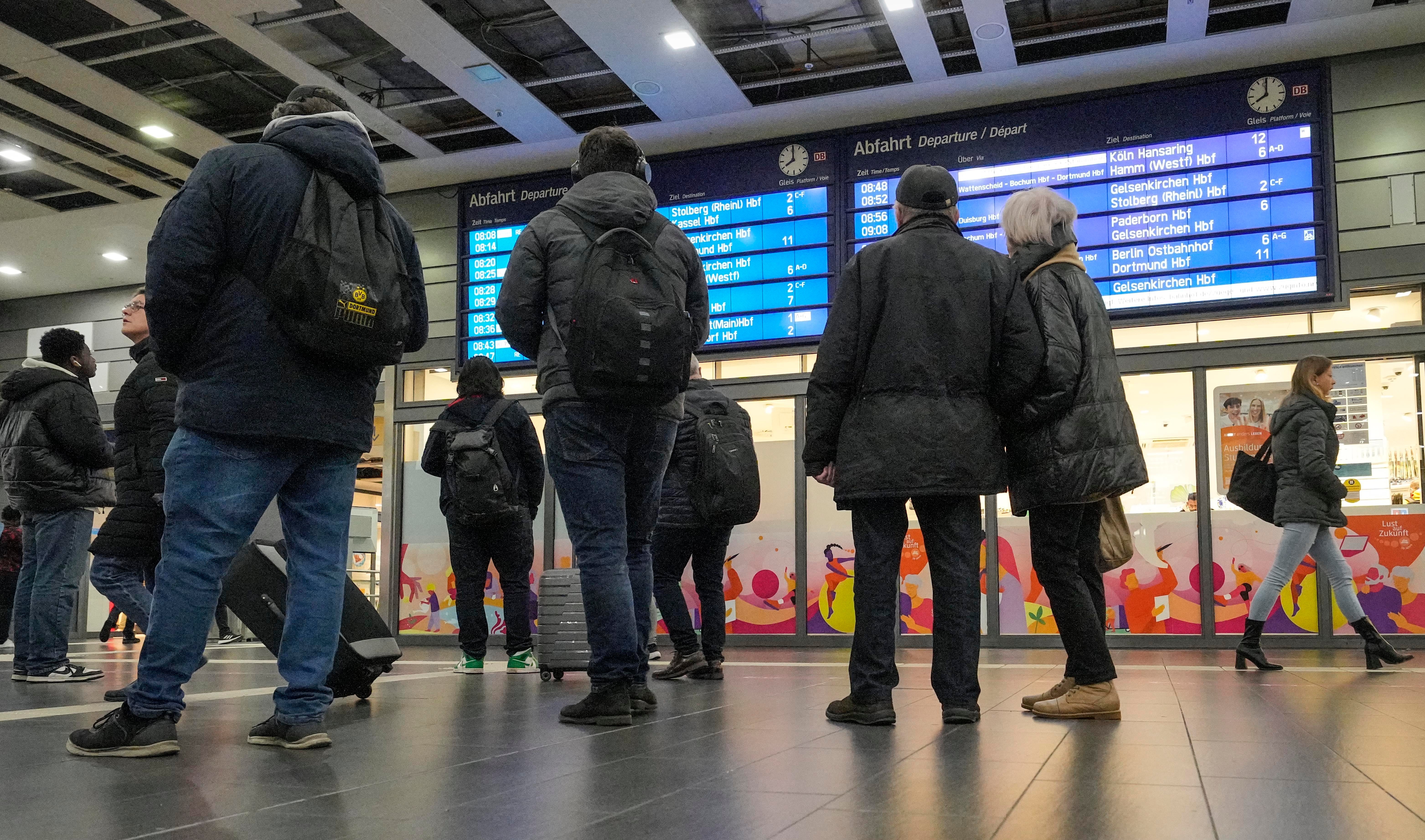 Germany Rail Strike