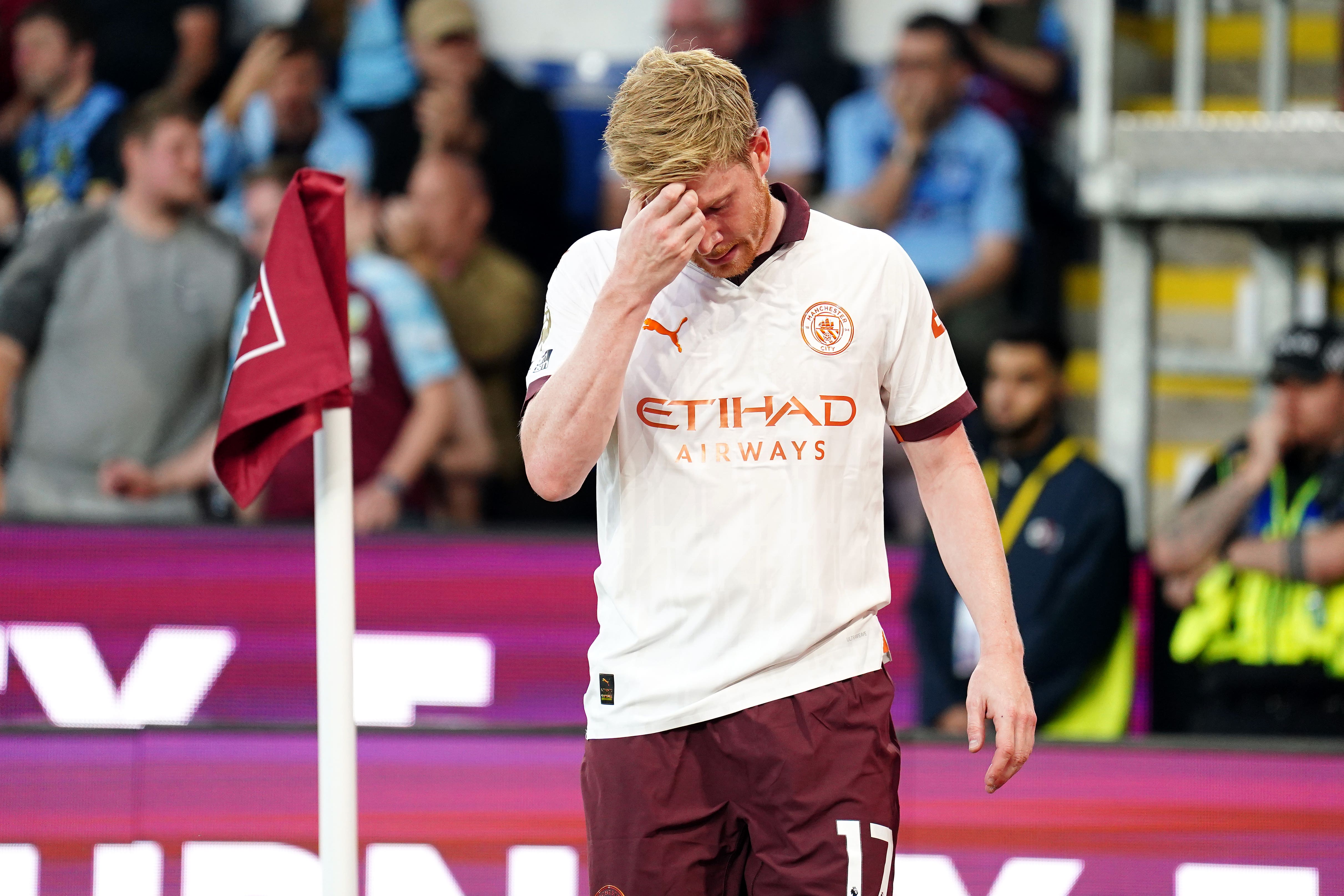 Kevin De Bruyne has been out of action since August (Mike Egerton/PA)