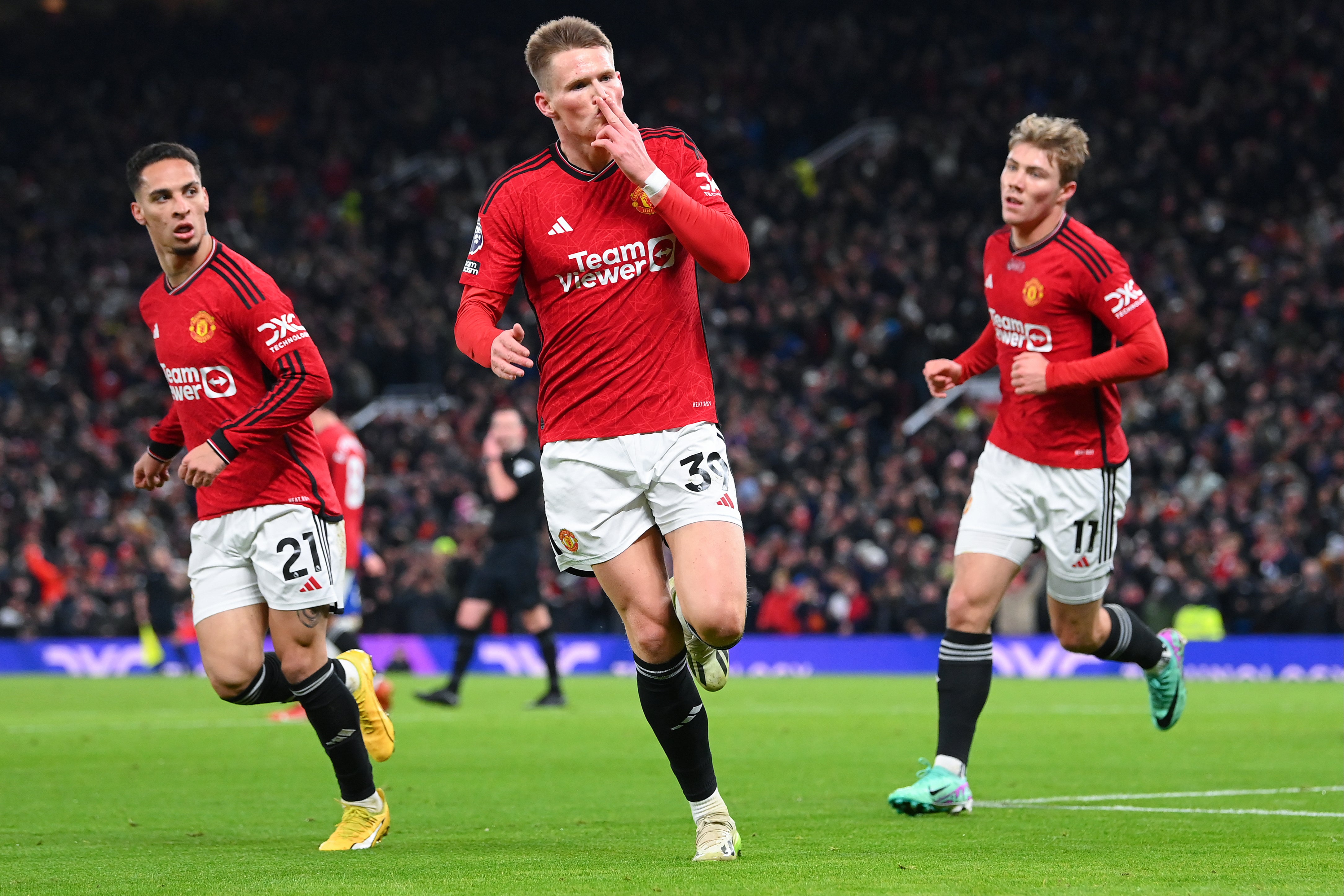 Scott McTominay scored twice as Manchester United beat Chelsea