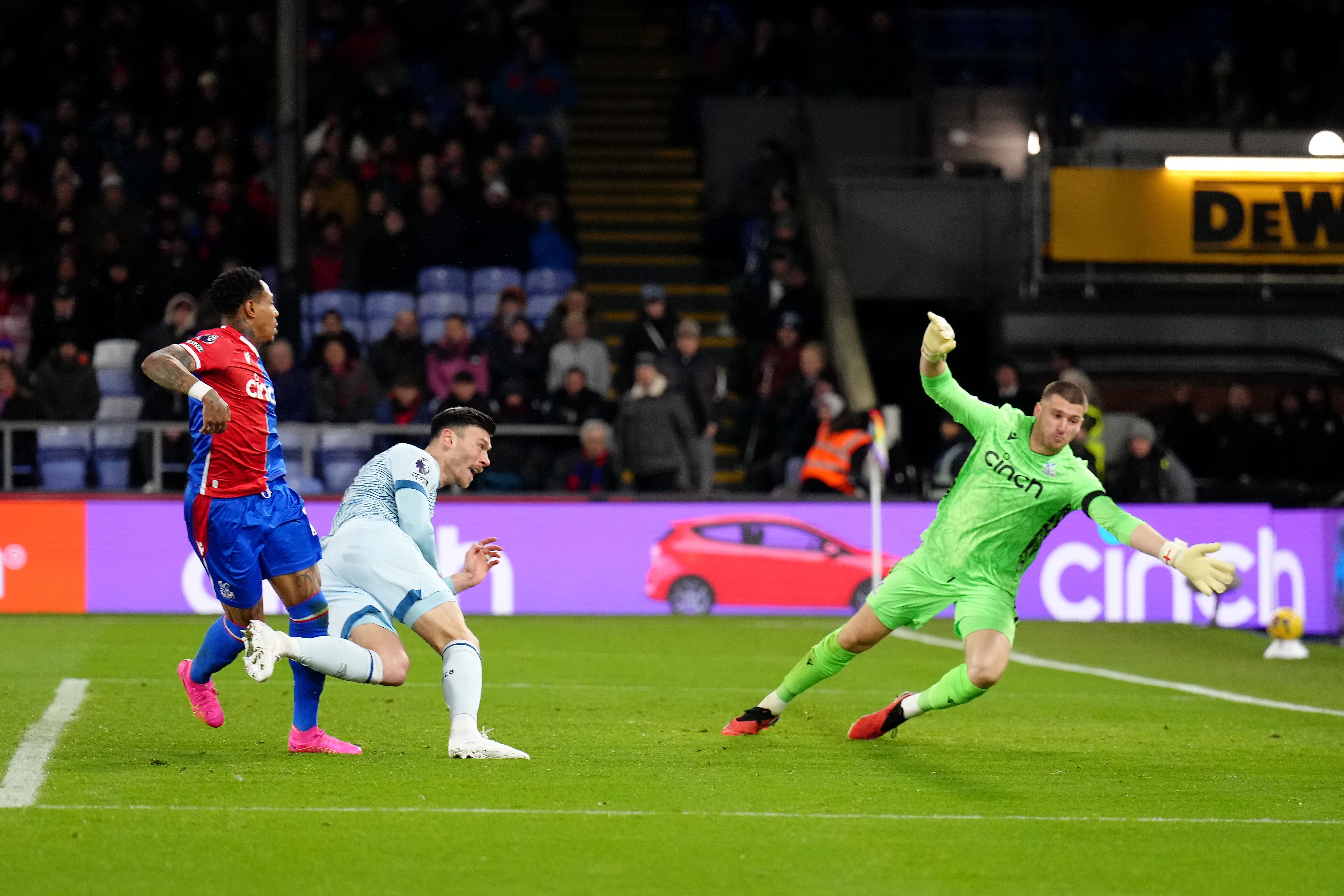 Kieffer Moore sealed the win for the Cherries (John Walton/PA)