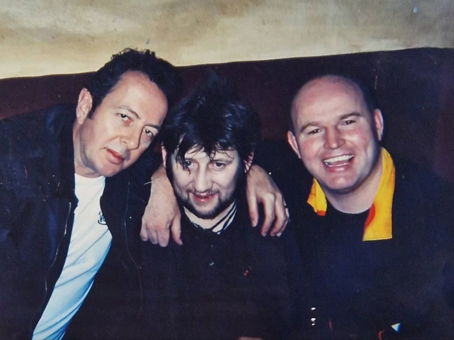 Joe Strummer, MacGowan and Philly Ryan the landlord of the Pogues star’s favourite pub