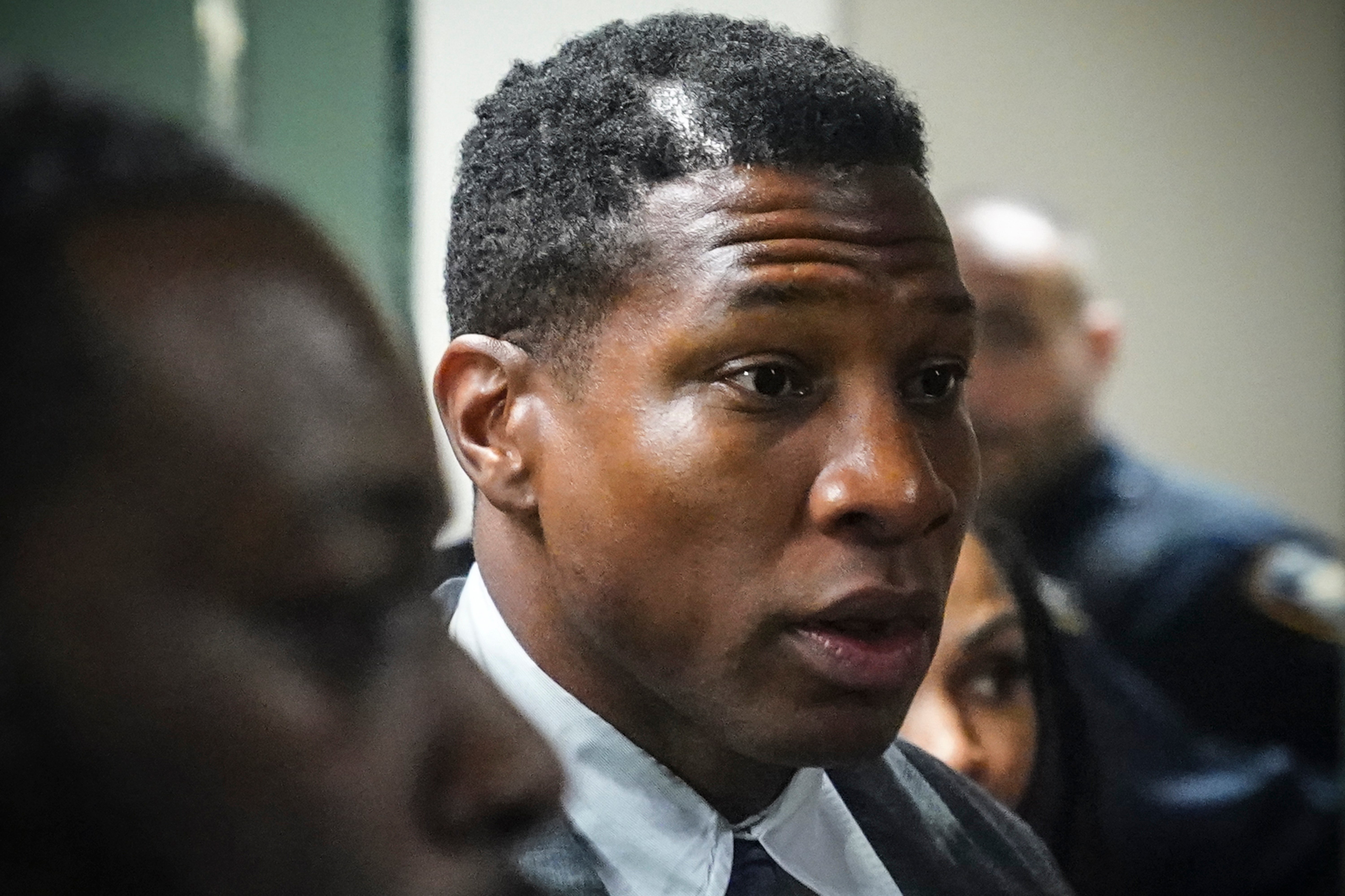 Jonathan Majors in court