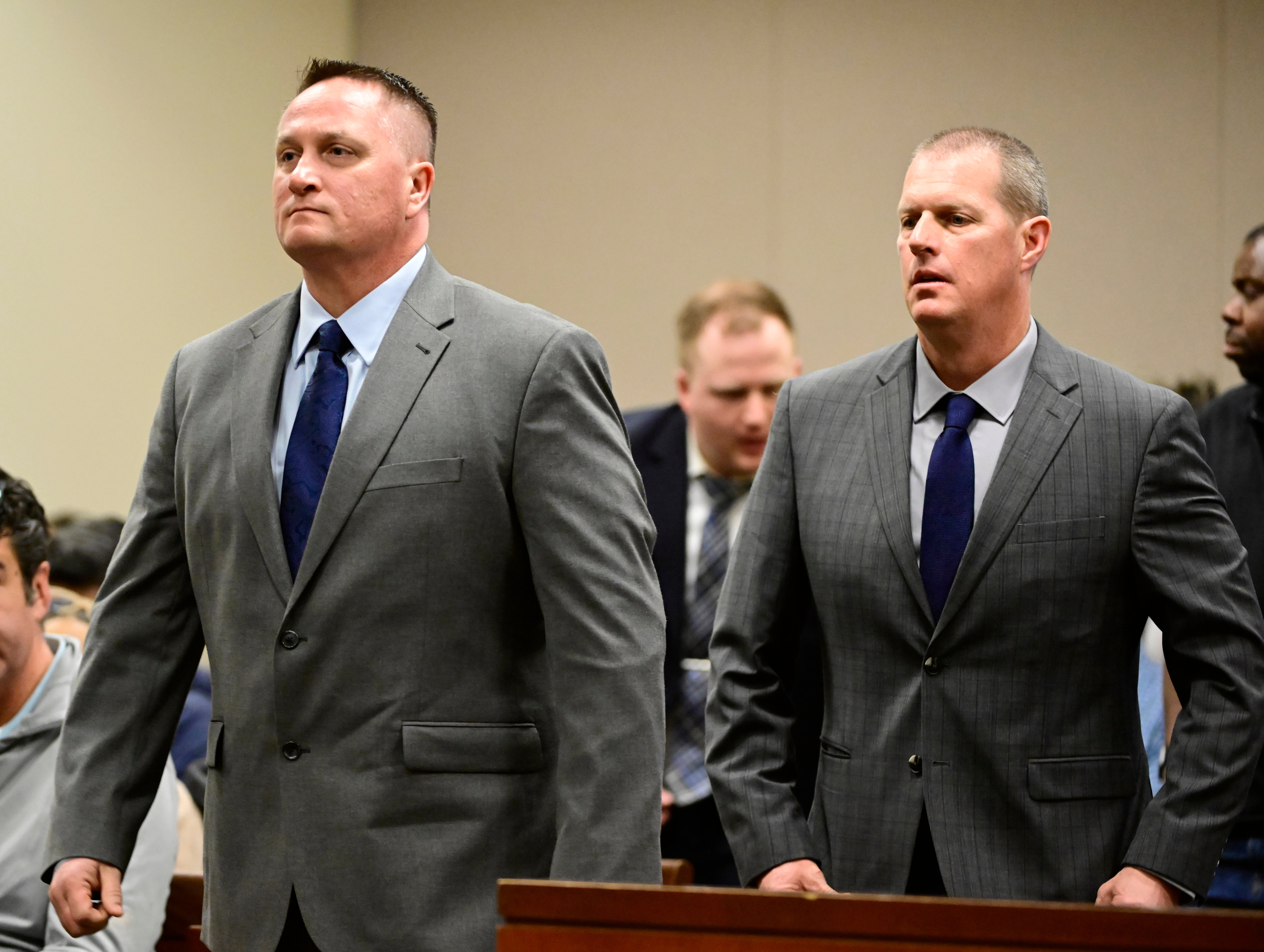 Paramedics Jeremy Cooper and Peter Cichuniec in court