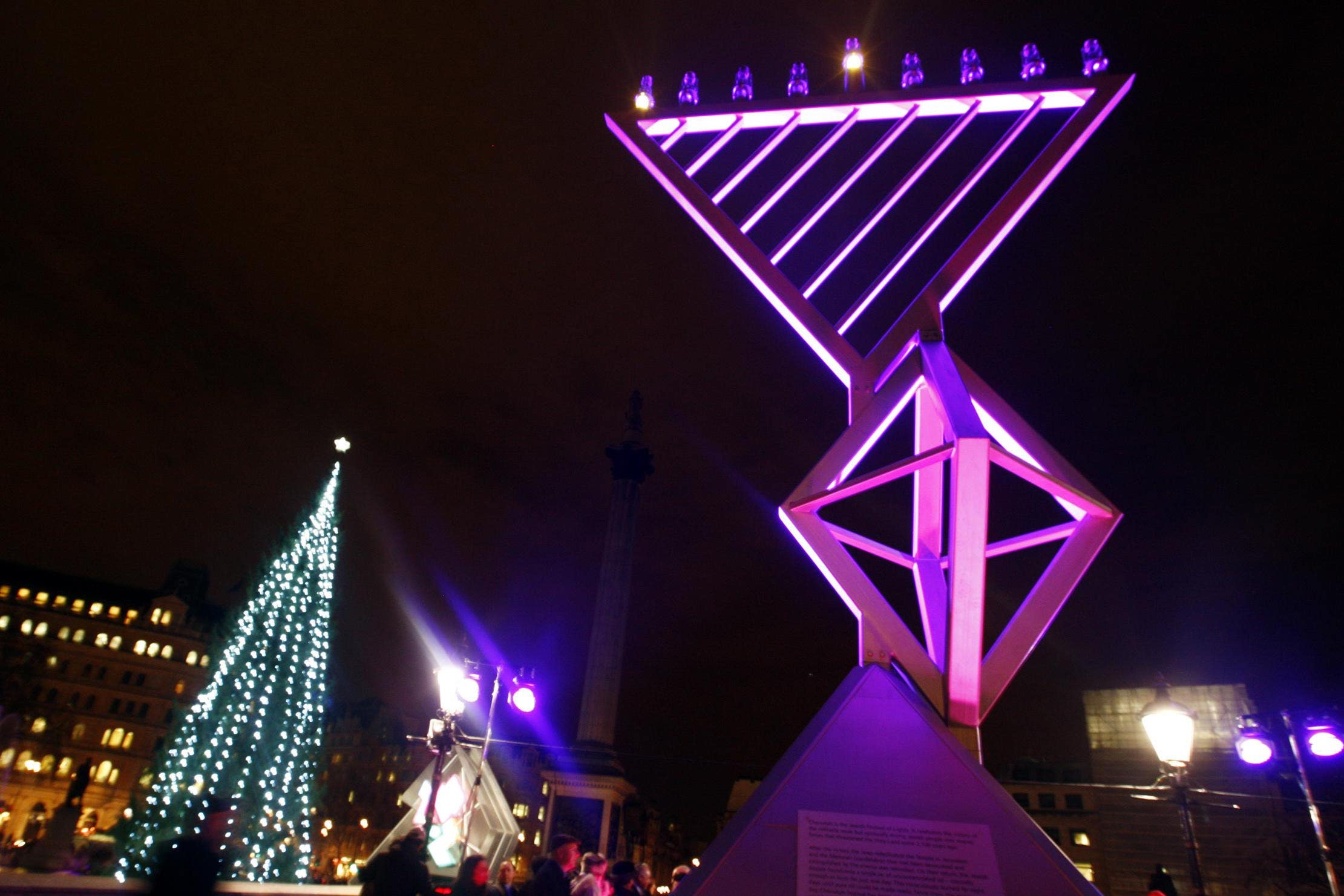 Hanukkah begins on December 7 this year (Sean Dempsey/PA)