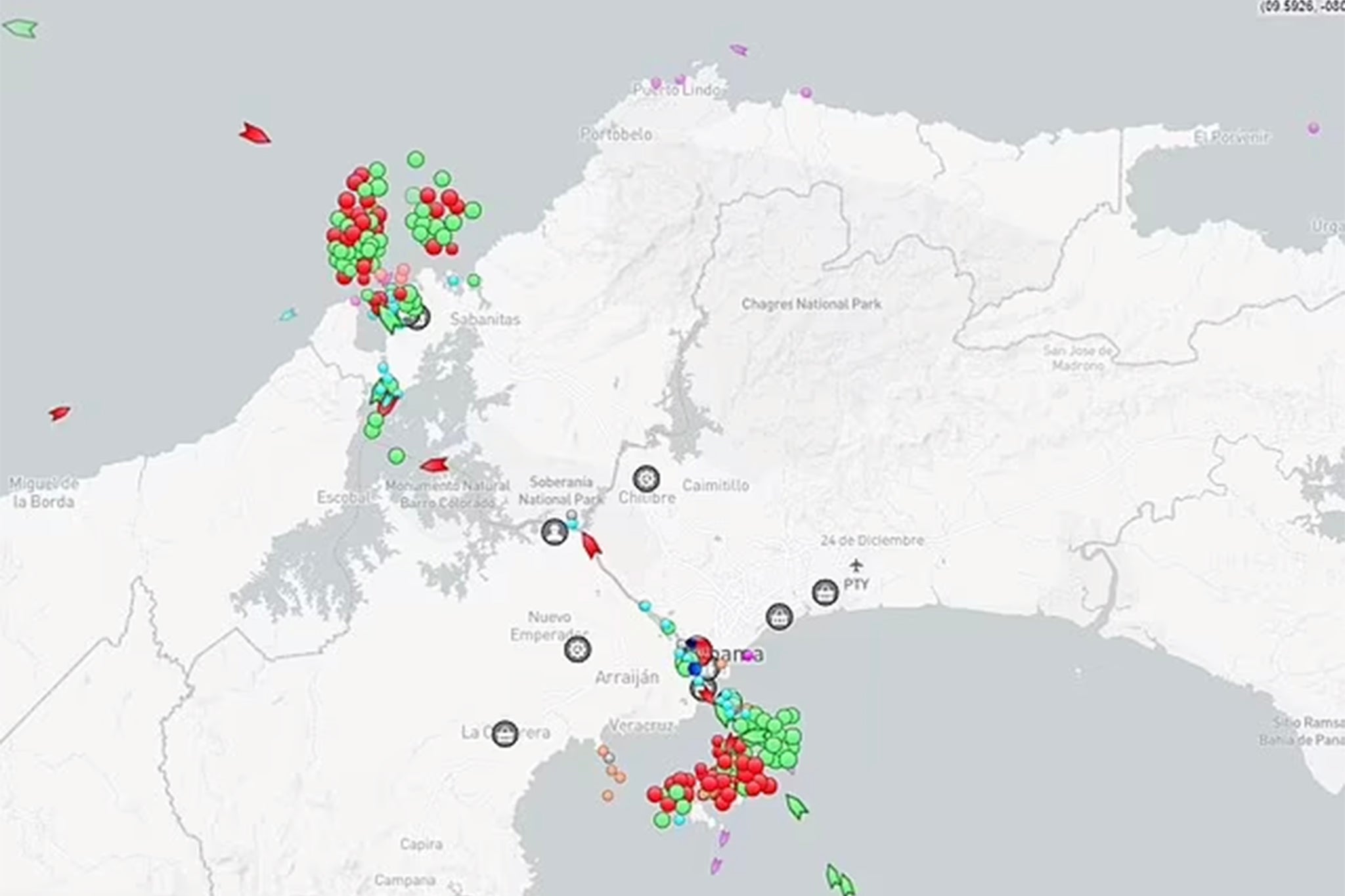 Huge backlog of 200 ships are stuck trying to enter the Panama Canal