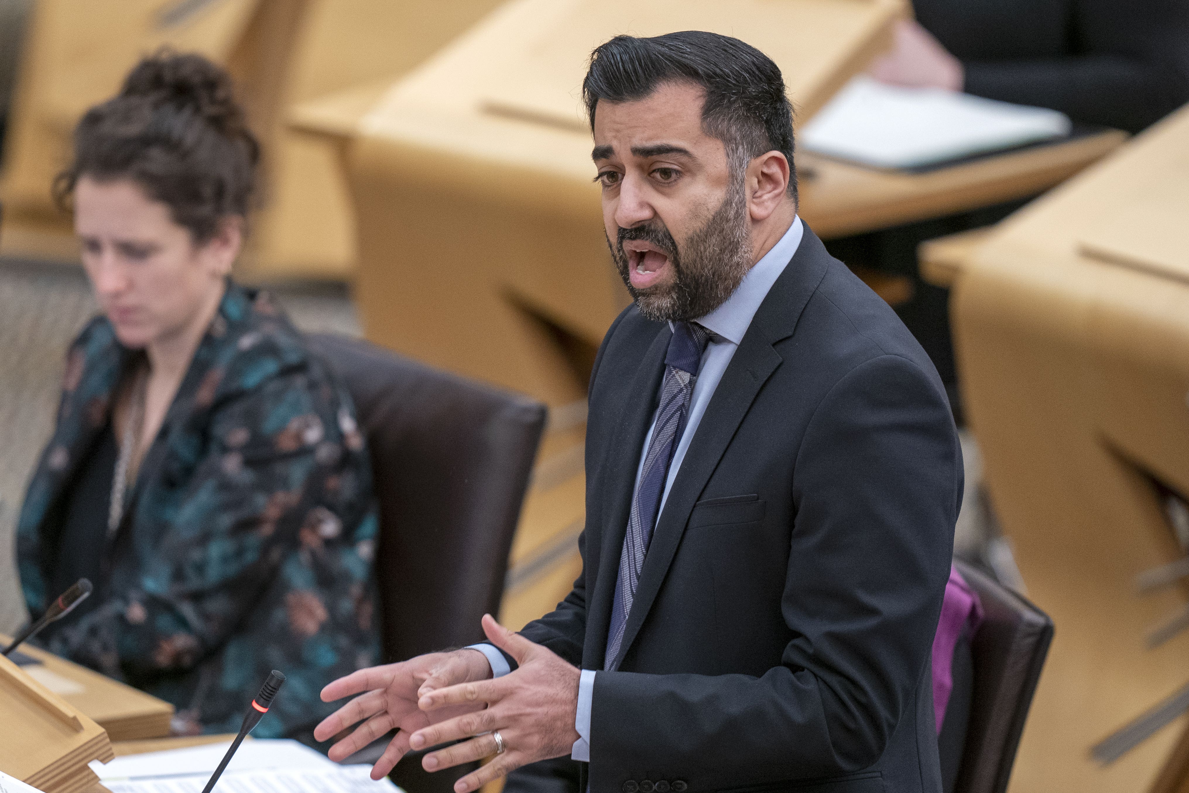 Humza Yousaf has criticised Prime Minister Rishi Sunak’s new Rwanda Bill (Jane Barlow/PA)