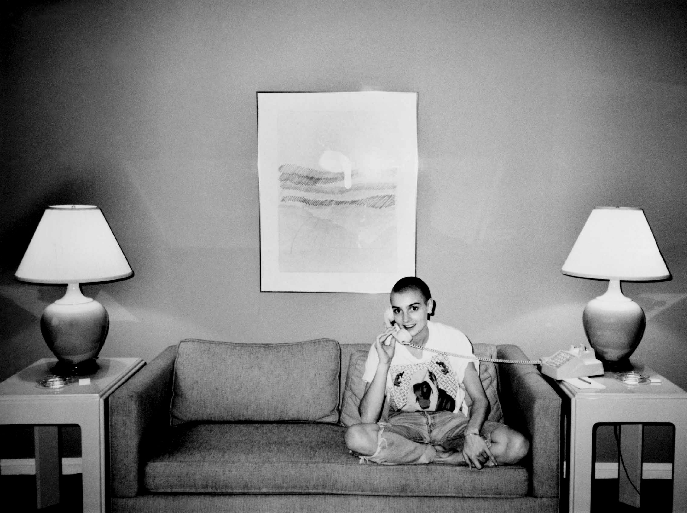 Sinead O’Connor photographed in Hollywood