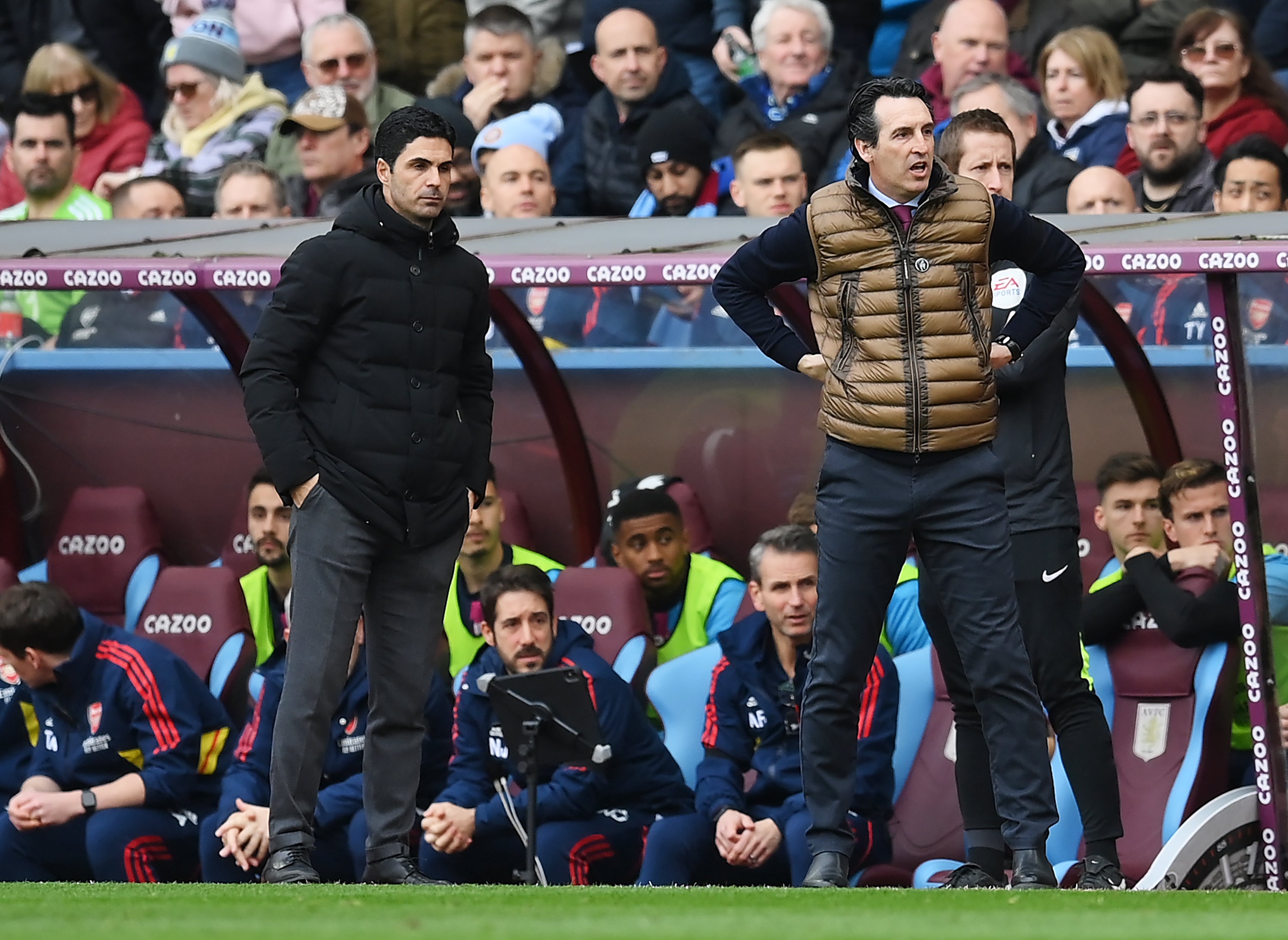 Battle of the Basque: Emery was beaten by Arteta last season but Villa have emerged as top-four contenders this year