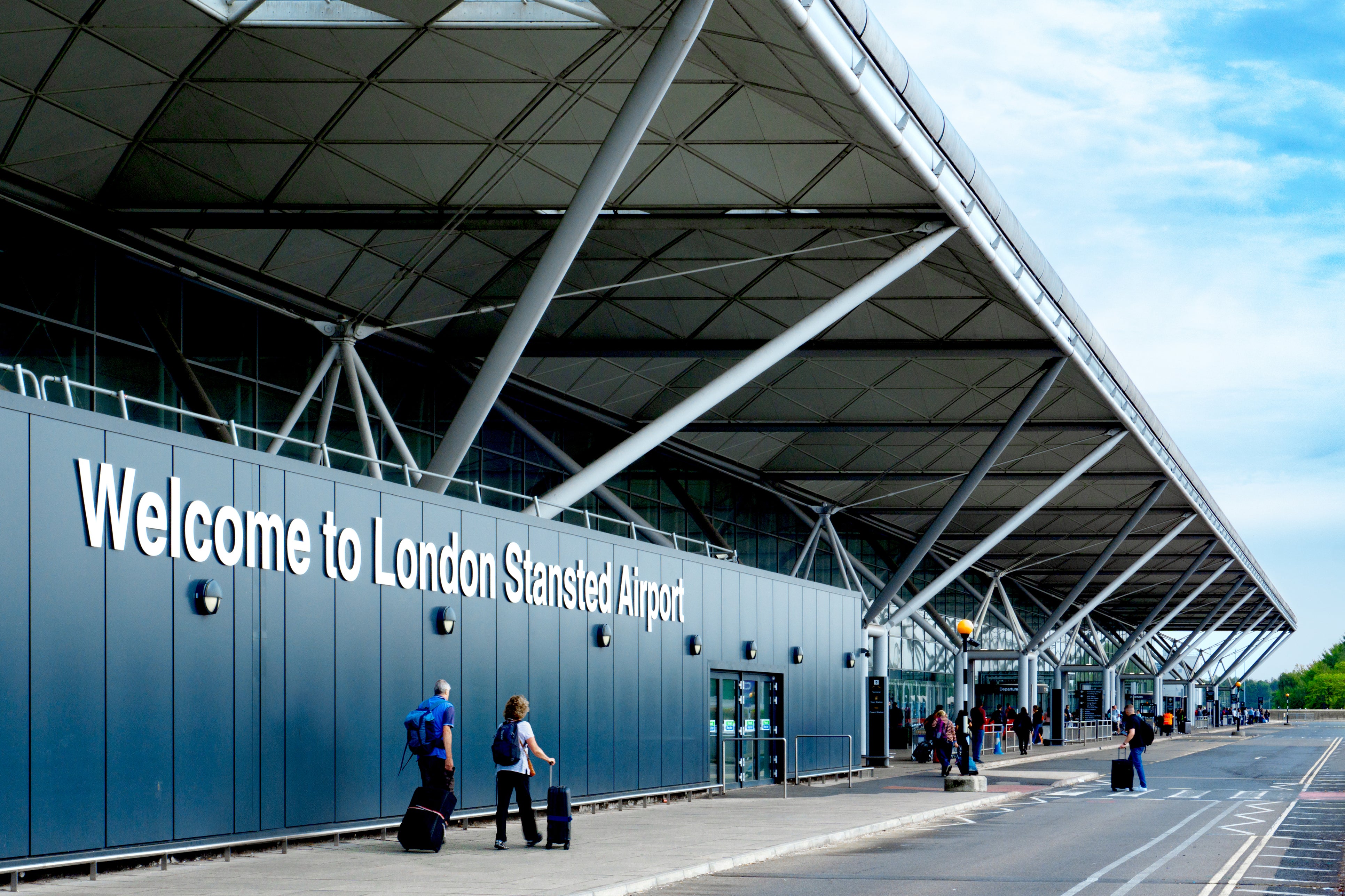 Stansted is reached by train from London Liverpool Street and Tottenham Hale