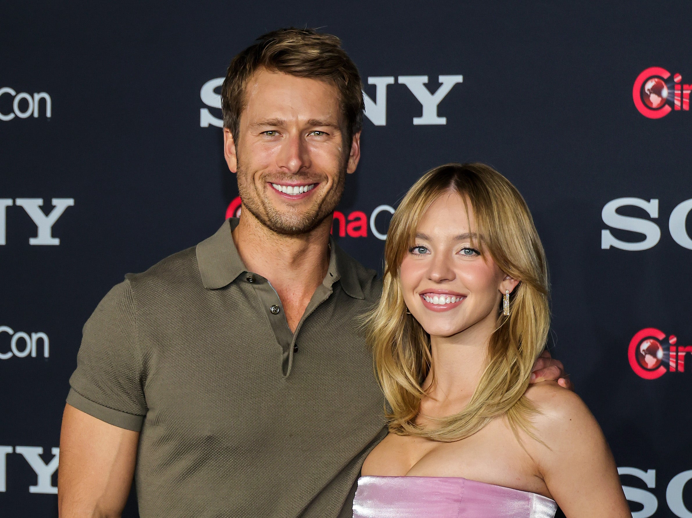 Glen Powell and Sydney Sweeney