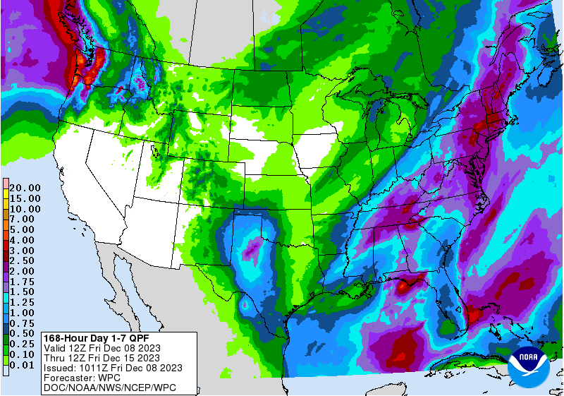 The storm will travel across eastern areas of the US this weekend