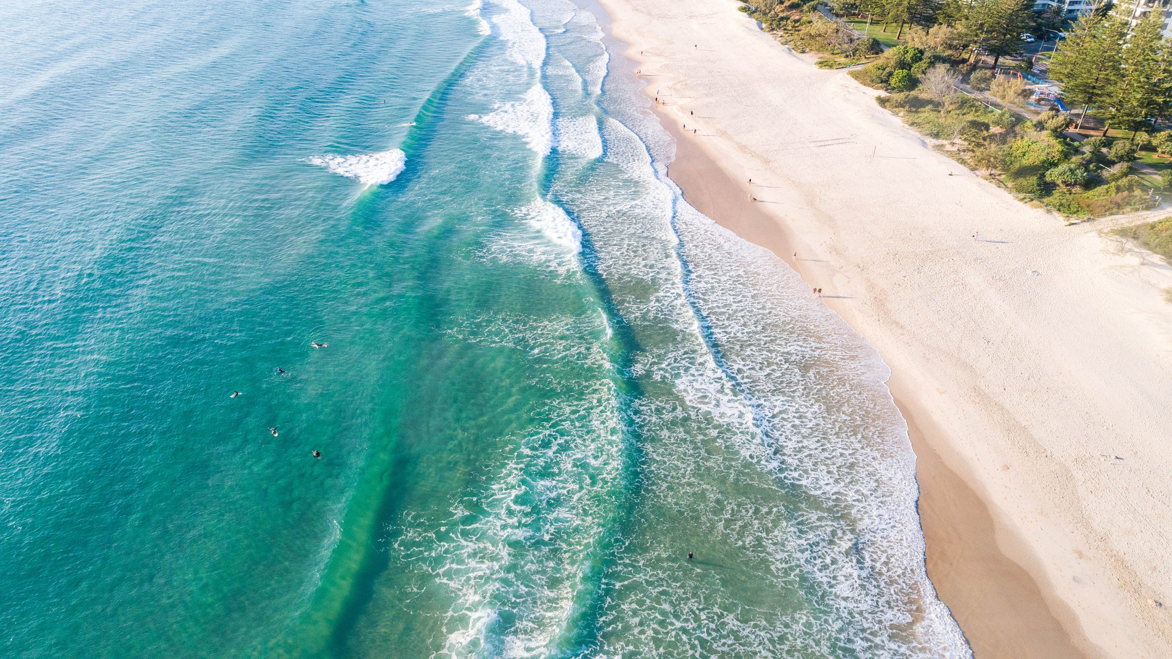 World-class swells, breaks and waves bless Burleigh Heads Beach