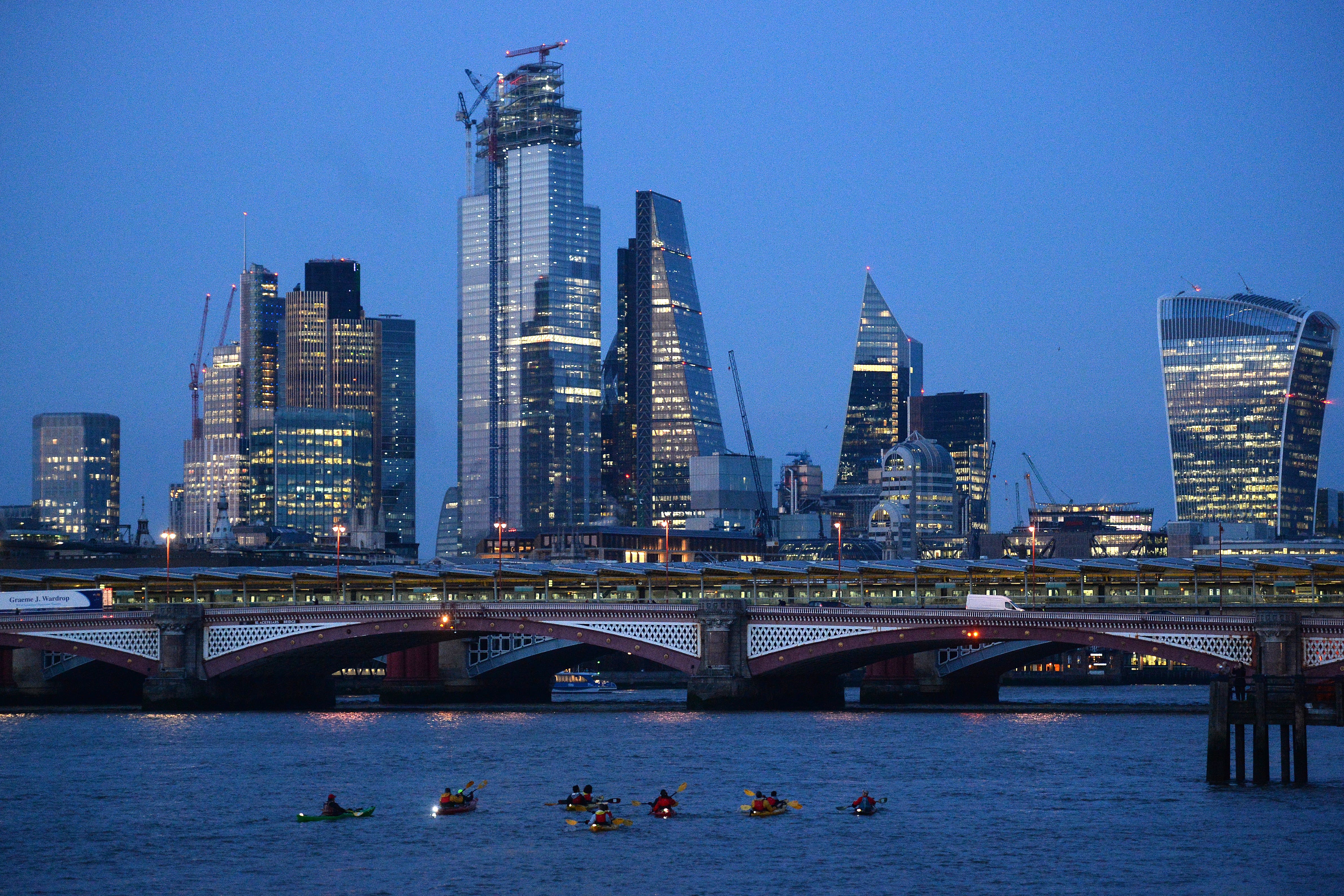 Shares in the City rose on Friday (Kirsty O’Connor/PA)