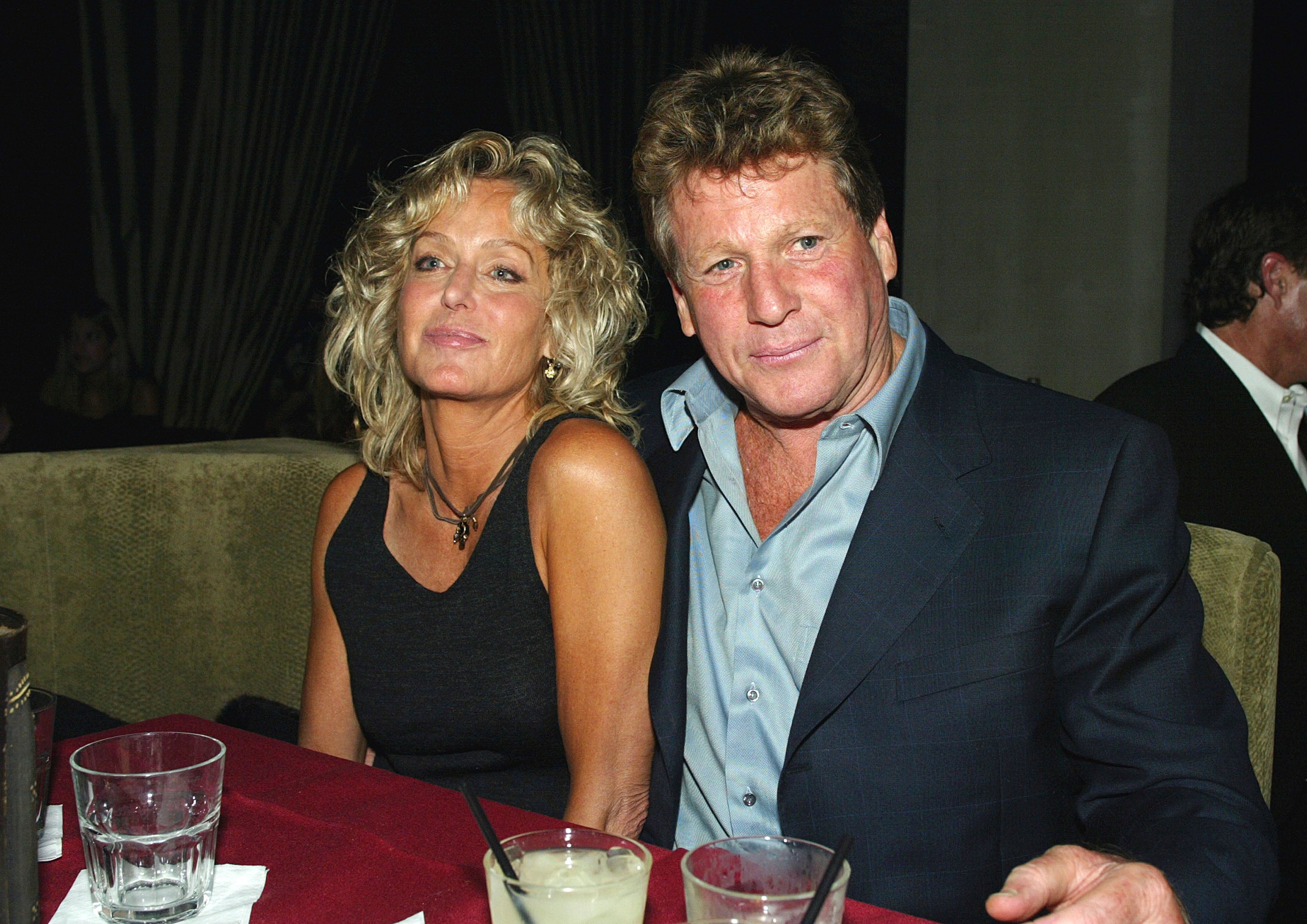 Farrah Fawcett and Ryan O’Neal in 2003