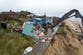 Warning 14 clifftop homes are at risk of collapse in Storm Goretti