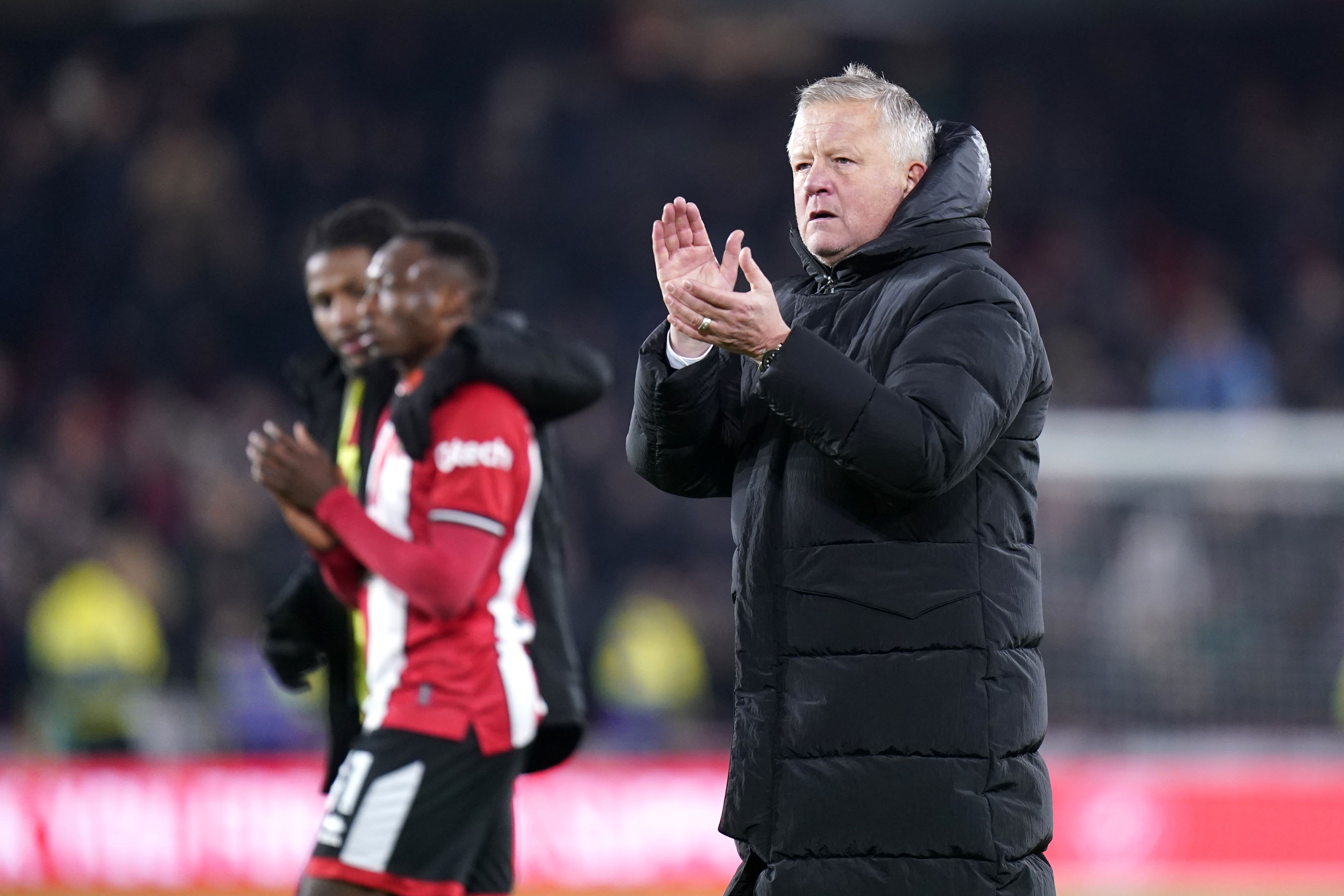 Chris Wilder celebrated his first victory on his return to Sheffield United (Danny Lawson/PA)