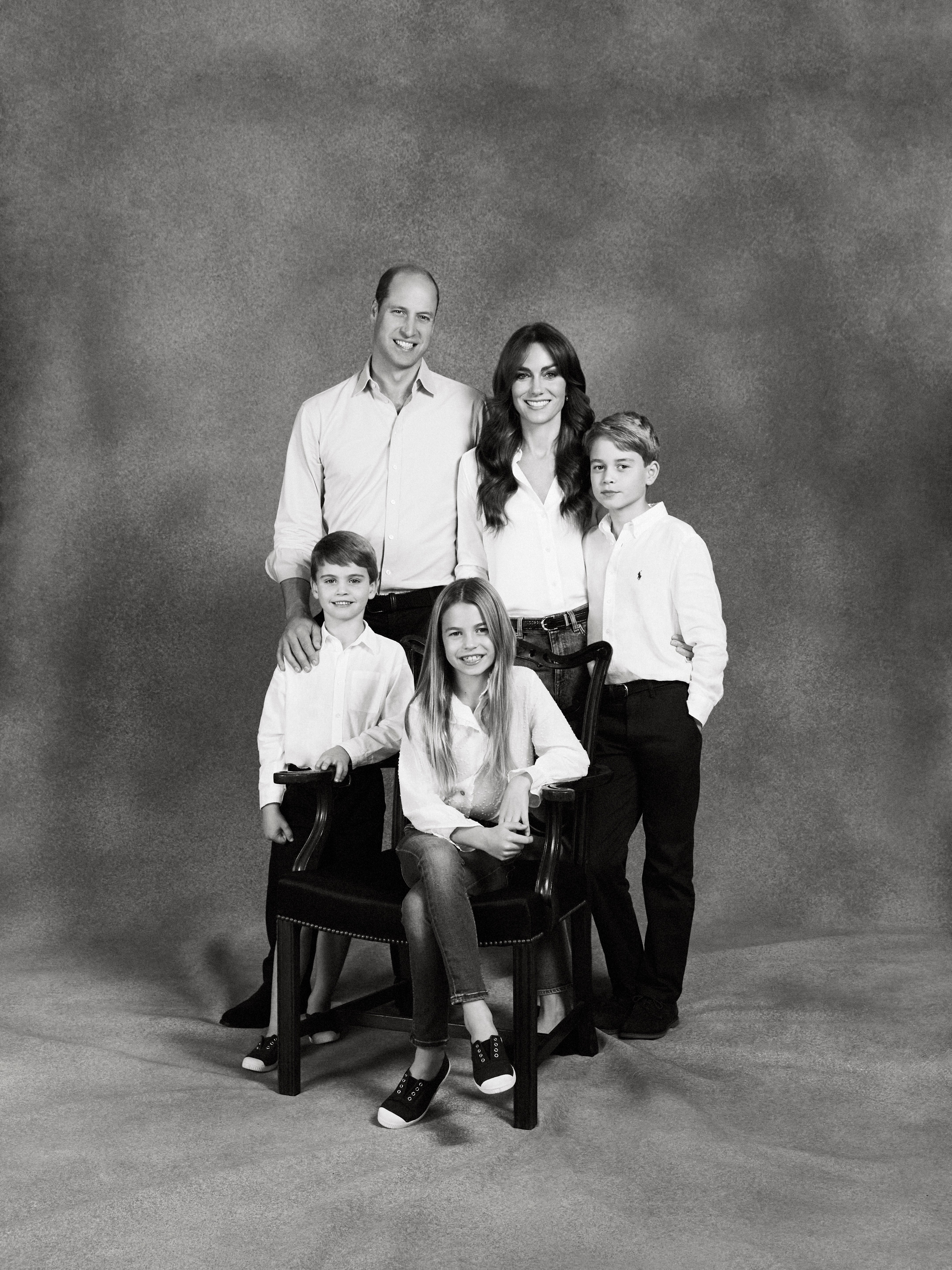 The family photo was captured by Yorkshire-born photographer Josh Shinner