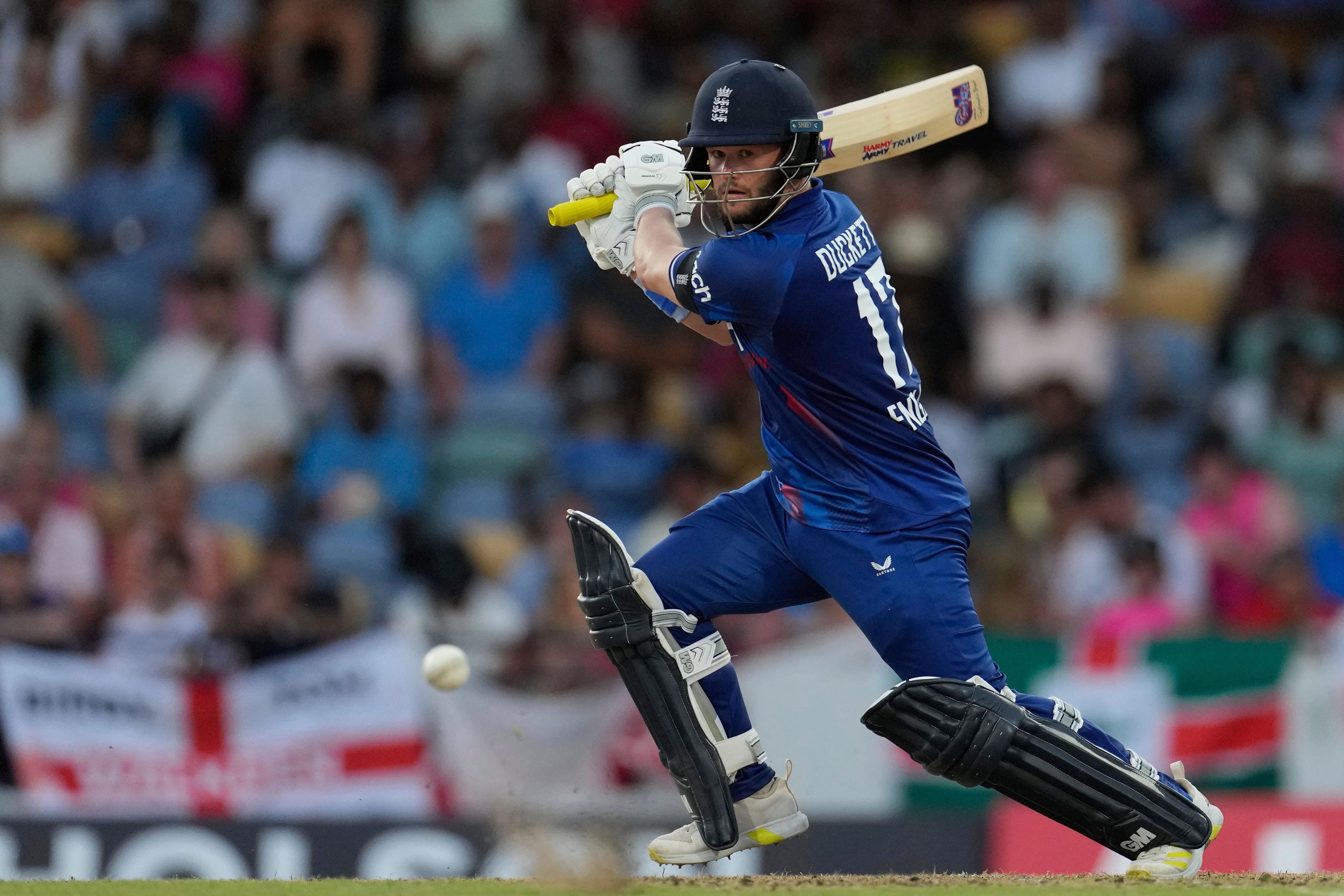 Ben Duckett’s impressive innings wasn’t enough for England in the series decider