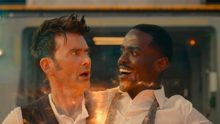 David Tennant and Ncuti Gatwa in ‘Doctor Who’