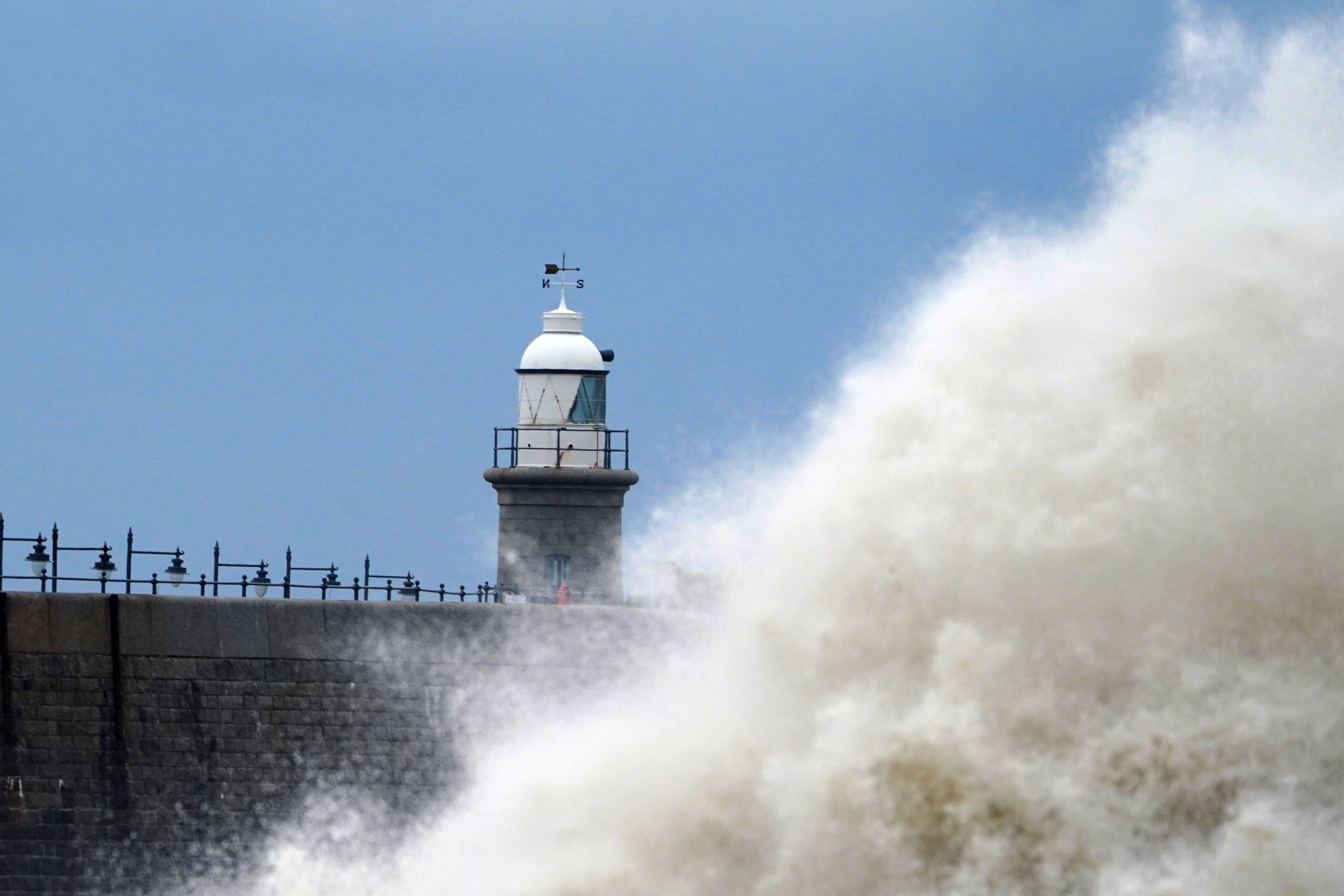 The strongest winds are likely to hit south Wales and areas around the Bristol Channel (Gareth Fuller/PA)