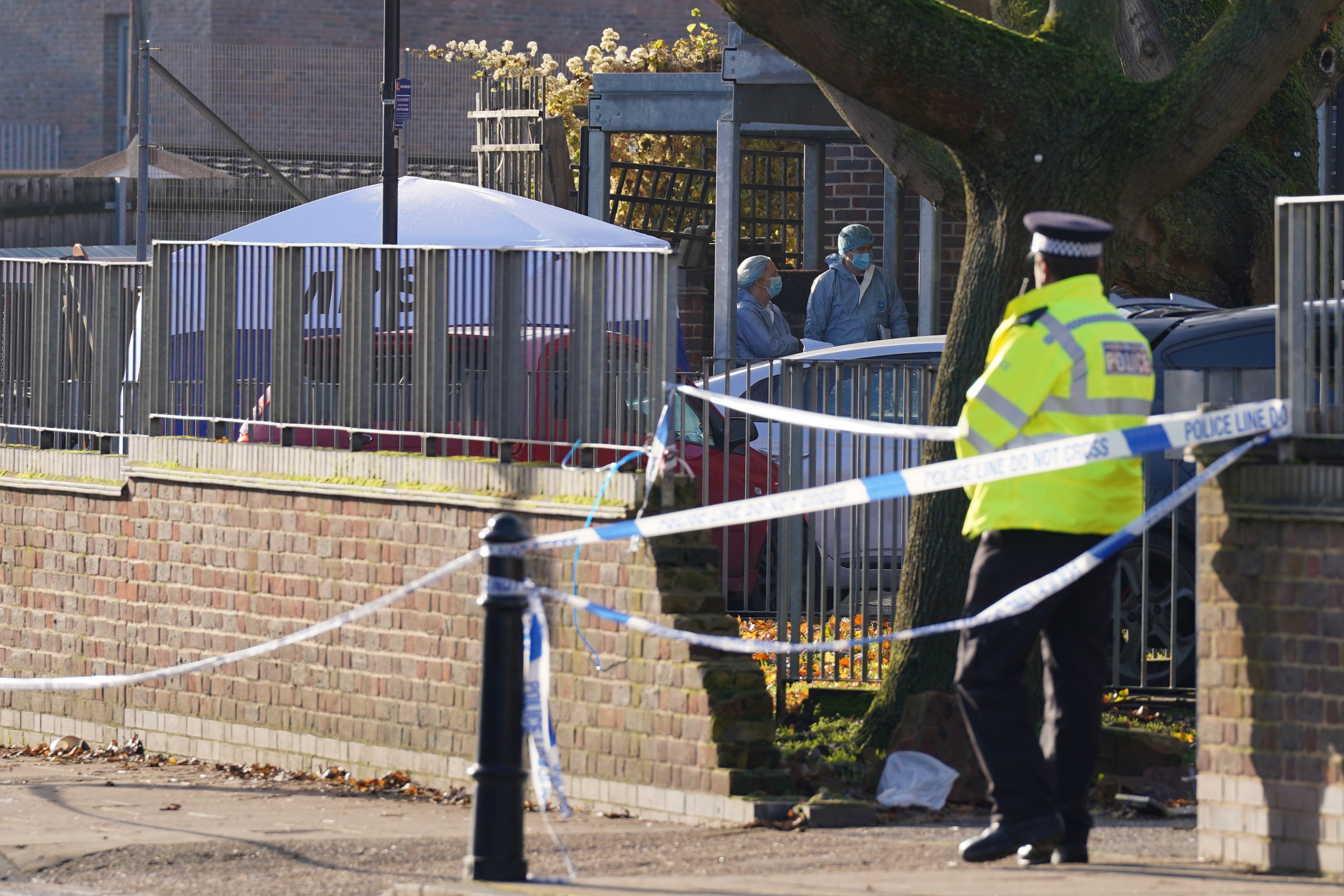 The shooting took place in Hackney, east London (Lucy North/PA)