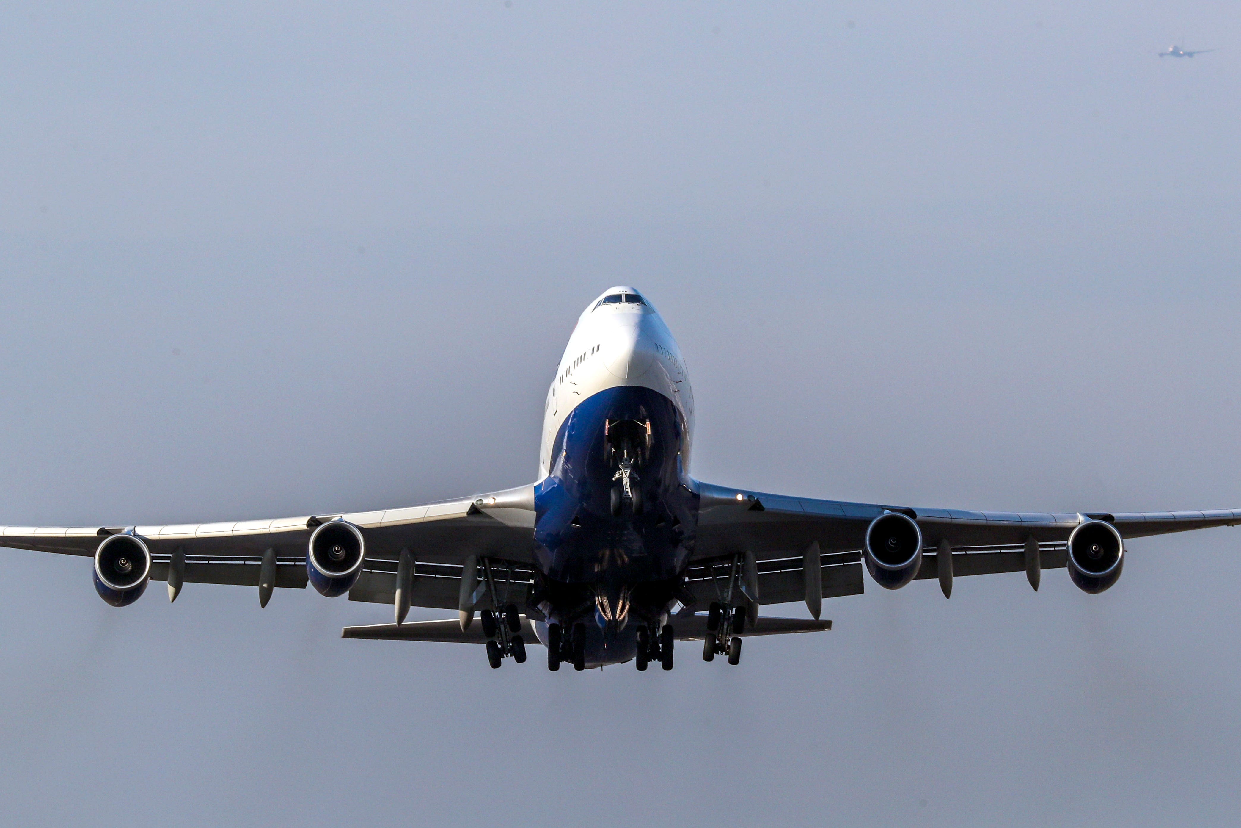 Passenger numbers at Heathrow were just 2% below pre-pandemic levels last month, new figures show (PA)