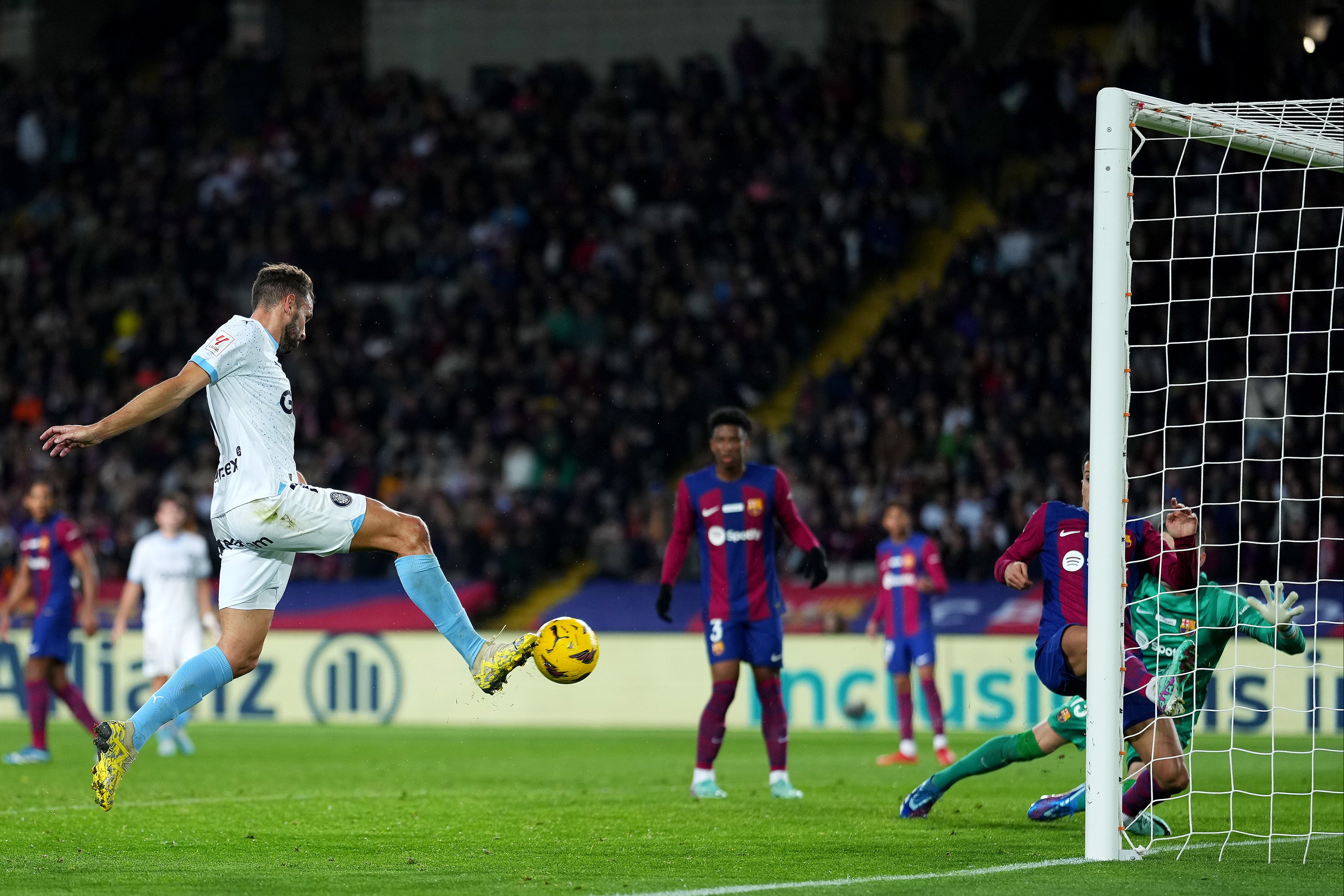 Cristhian Stuani scored from close range in Girona’s win