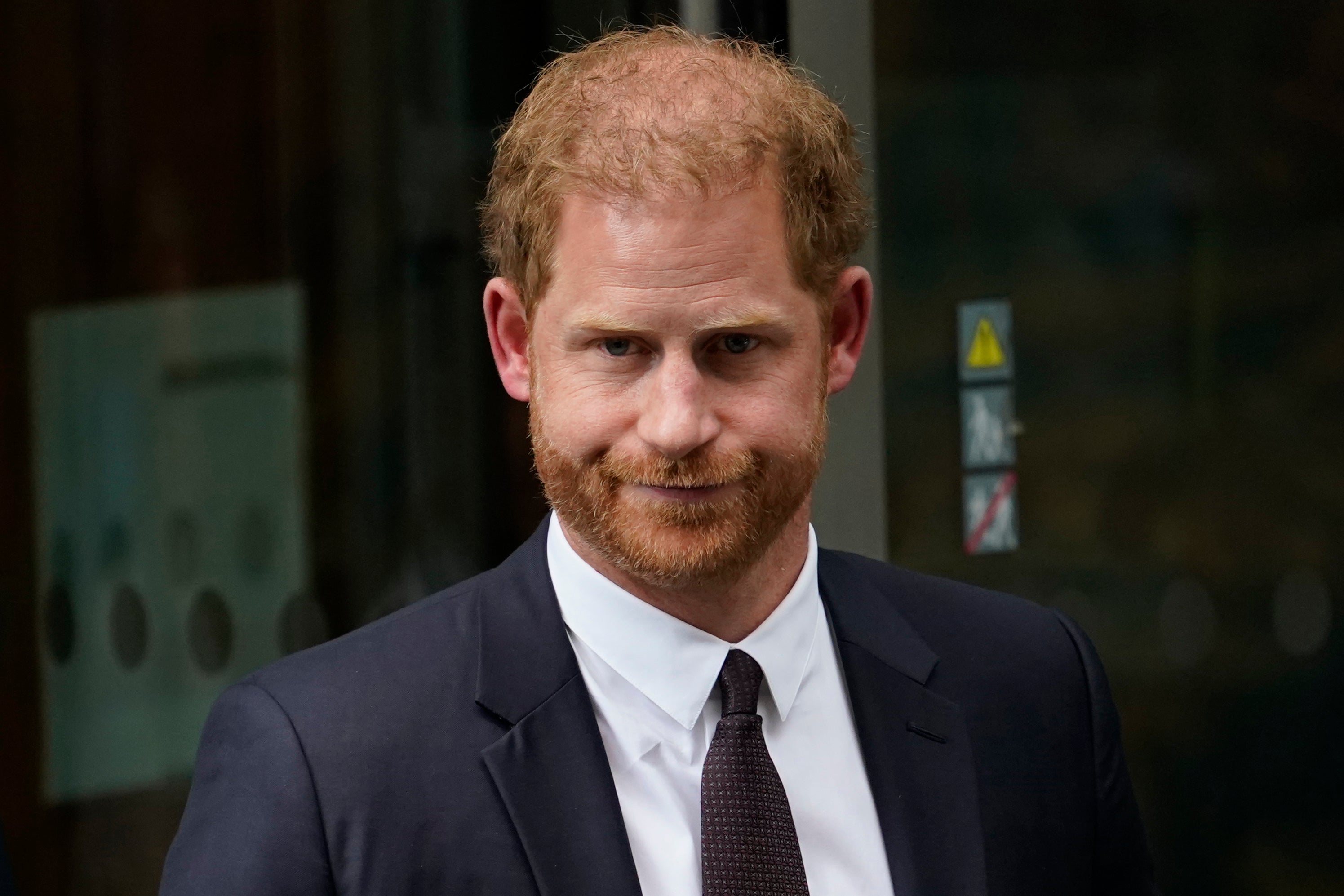 Prince Harry leaves the High Court in June