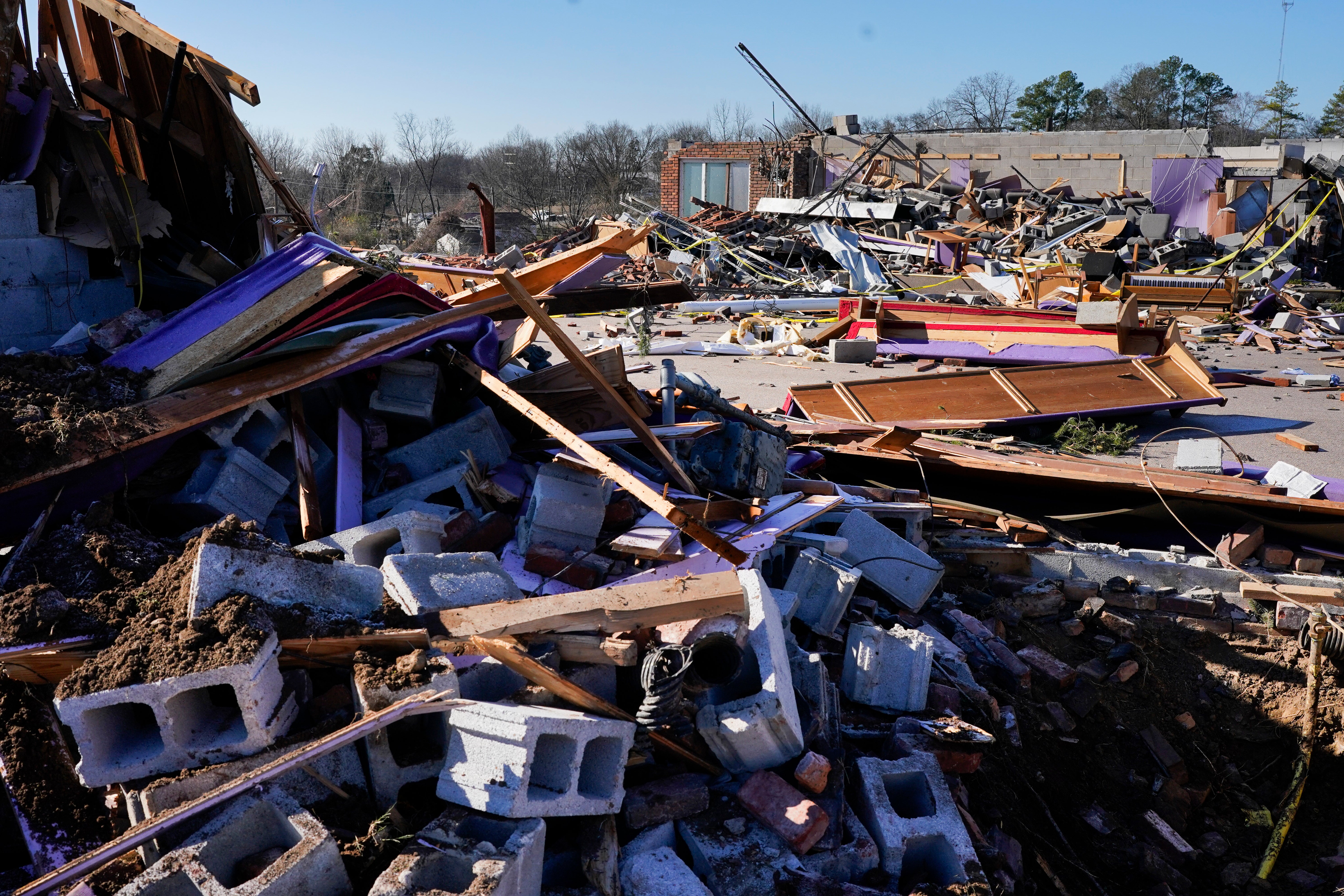 Severe Weather Tennessee Church