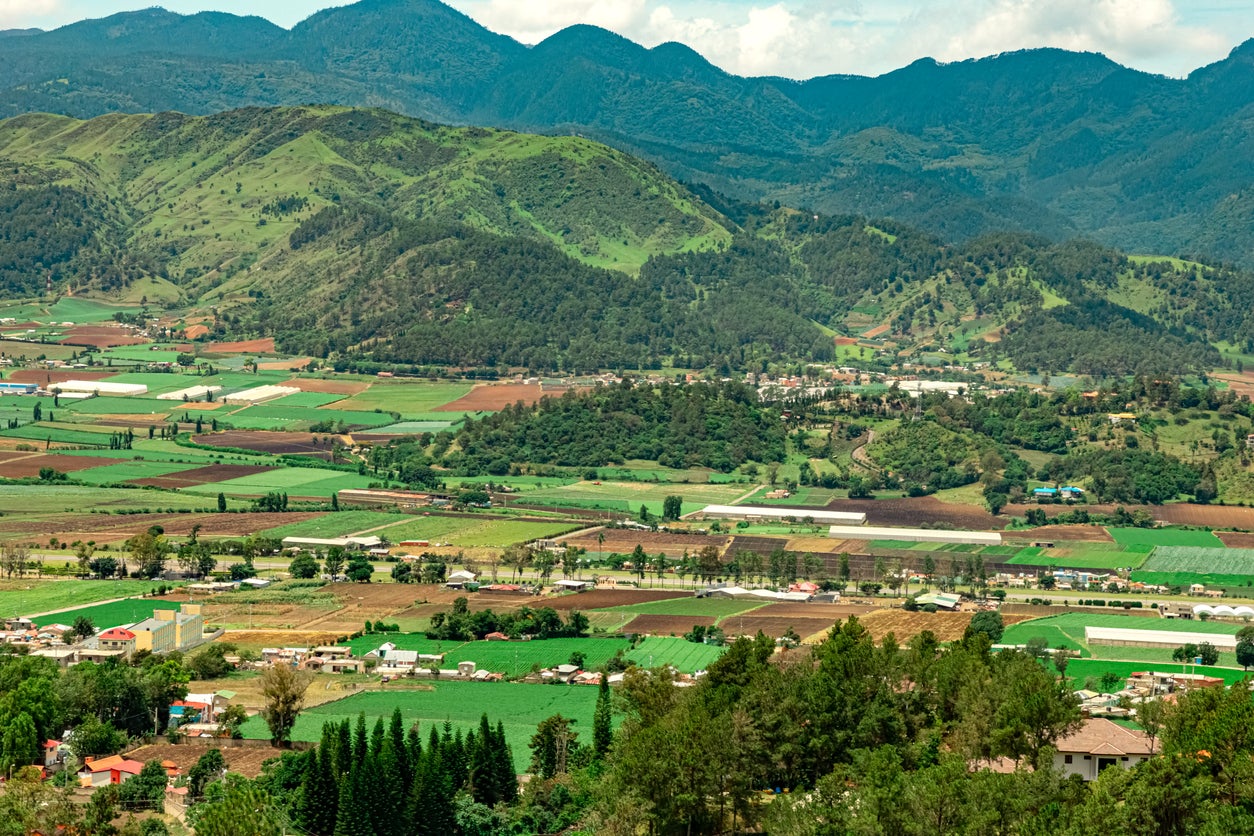Lago Enriquillo is the lowest point in the Dominican Republic, at 45m below sea level