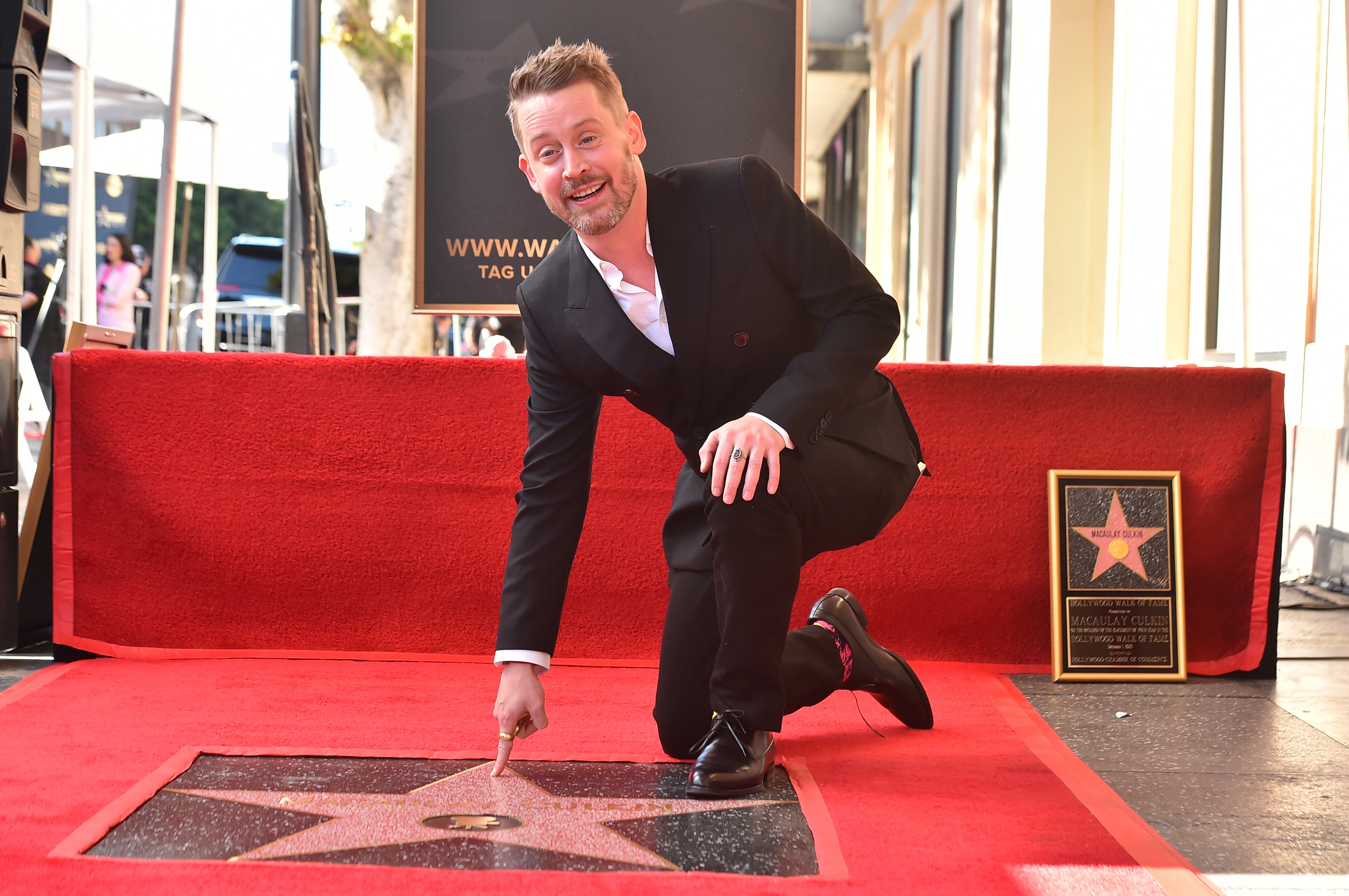 Macaulay Culkin Honored With a Star on the Hollywood Walk of Fame