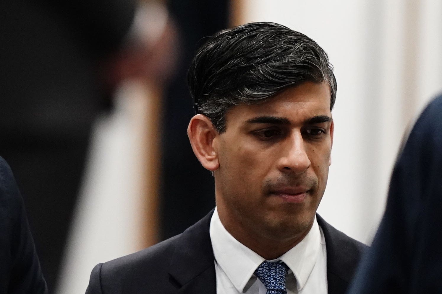 Rishi Sunak will soon know whether he has achieved his five priorities for the year (Jordan Pettitt/PA)