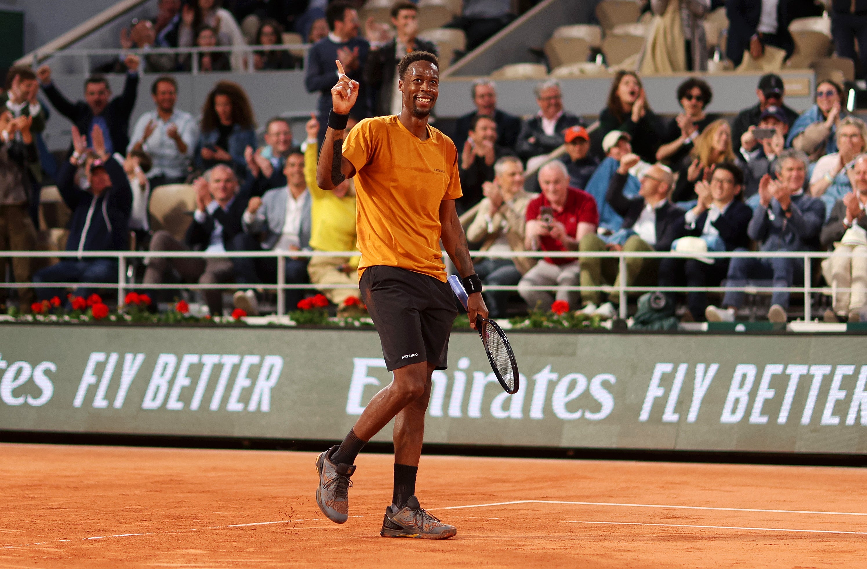 Monfils at Roland-Garros