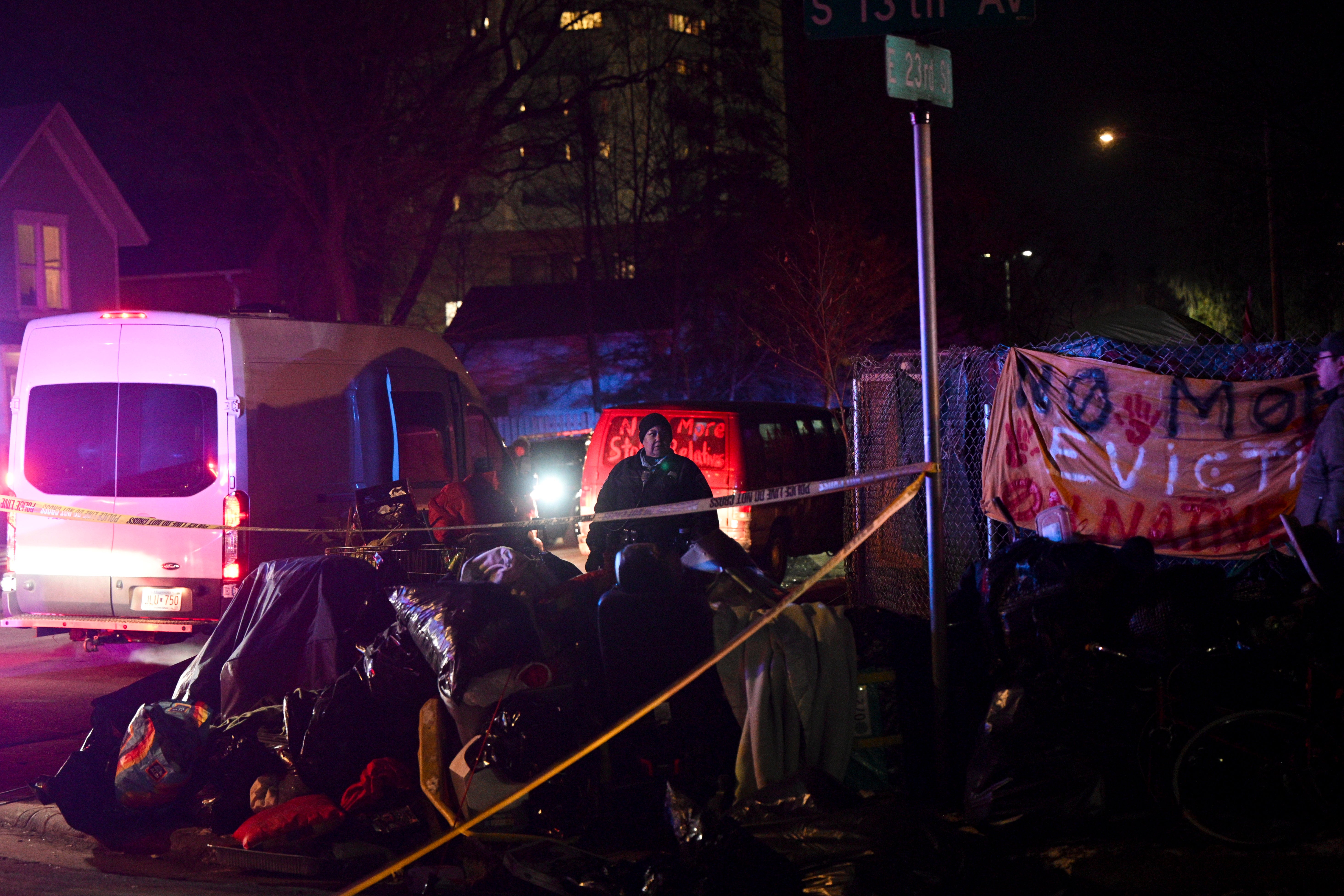 Homeless Encampment Death Minnesota